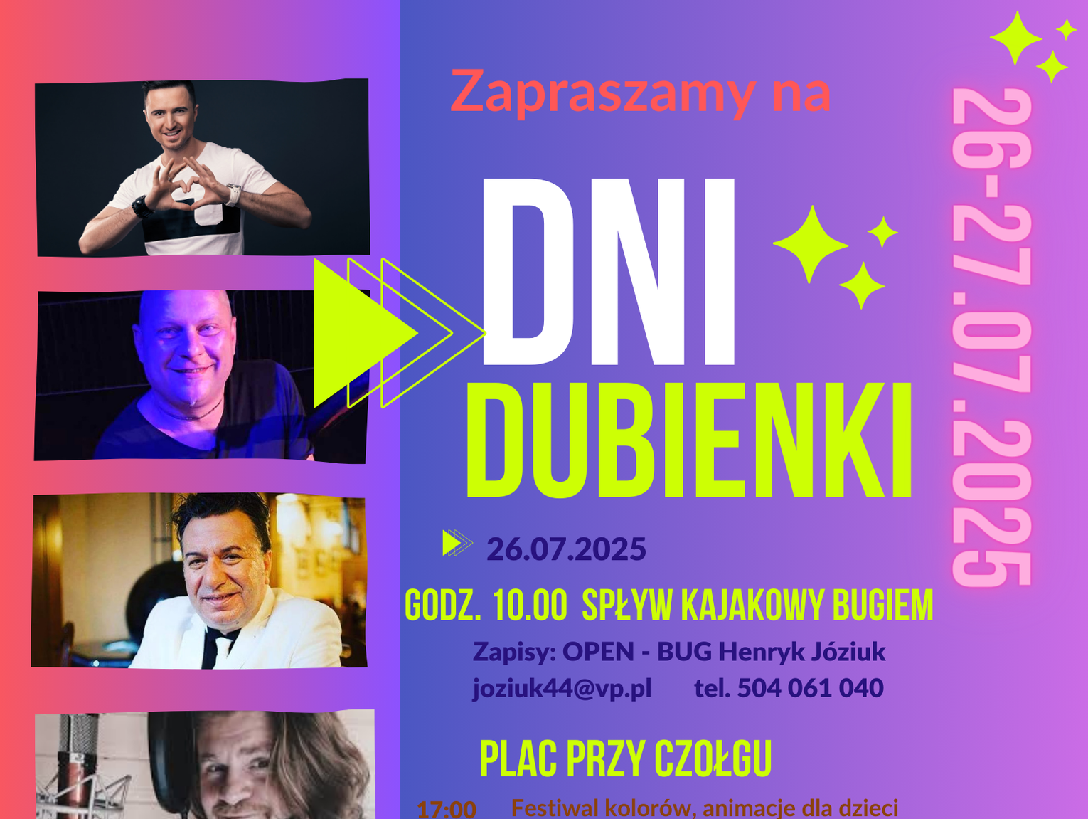 Dubienka. Weekend pełen atrakcji nad Bugiem