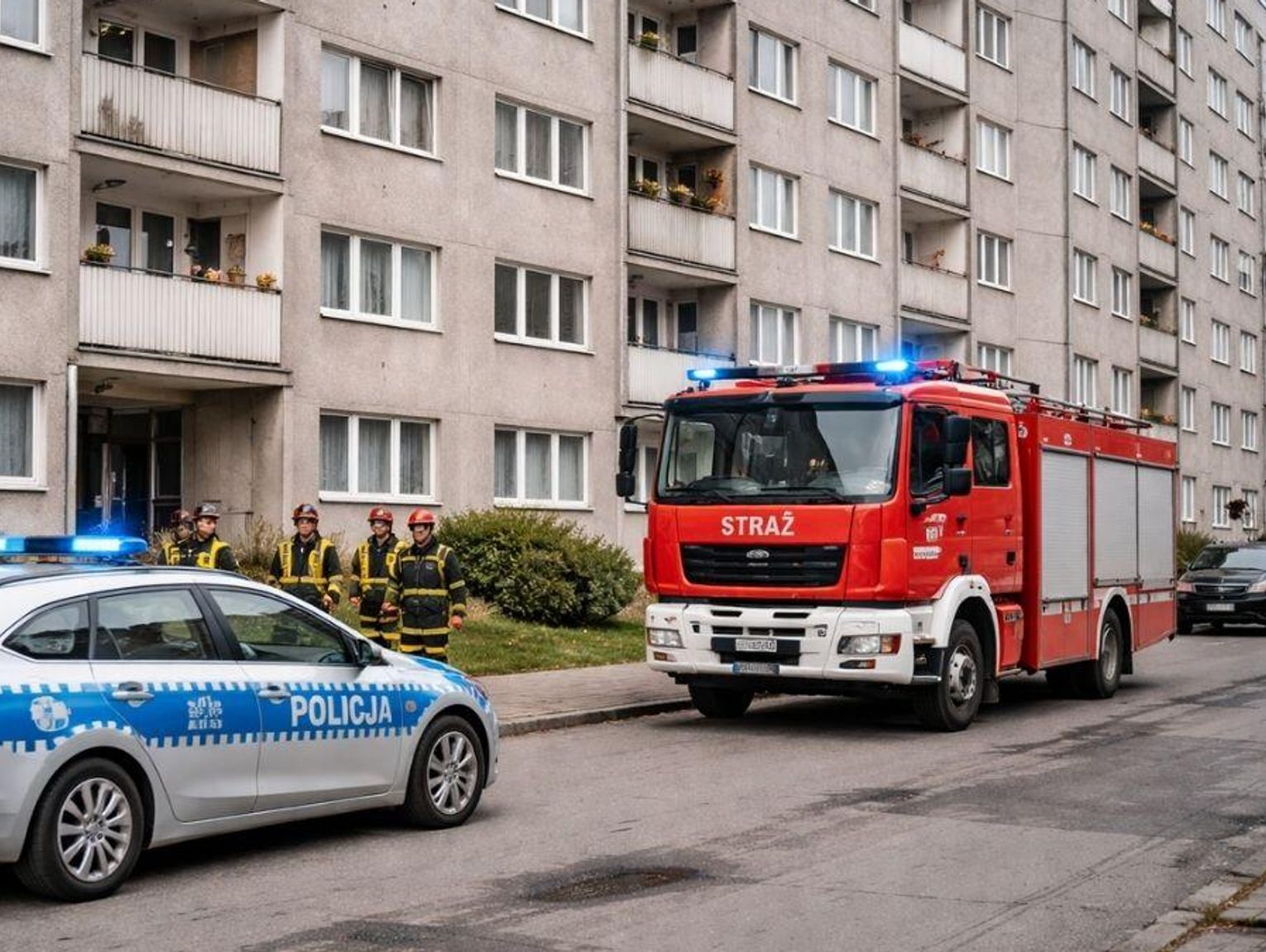 Eksplozja w mieszkaniu przy ul. Piłsudskiego. Przyczyną środek do dezynsekcji