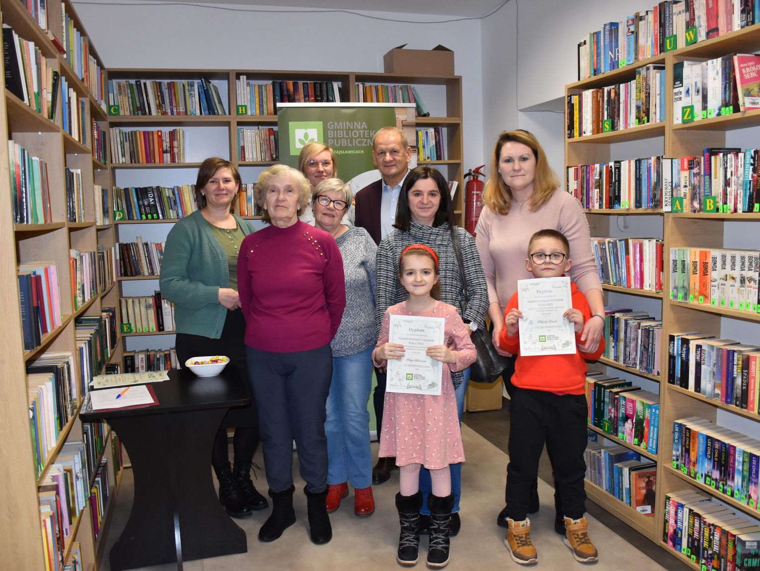 Fajsławice czytają! Wręczono nagrody najaktywniejszym czytelnikom