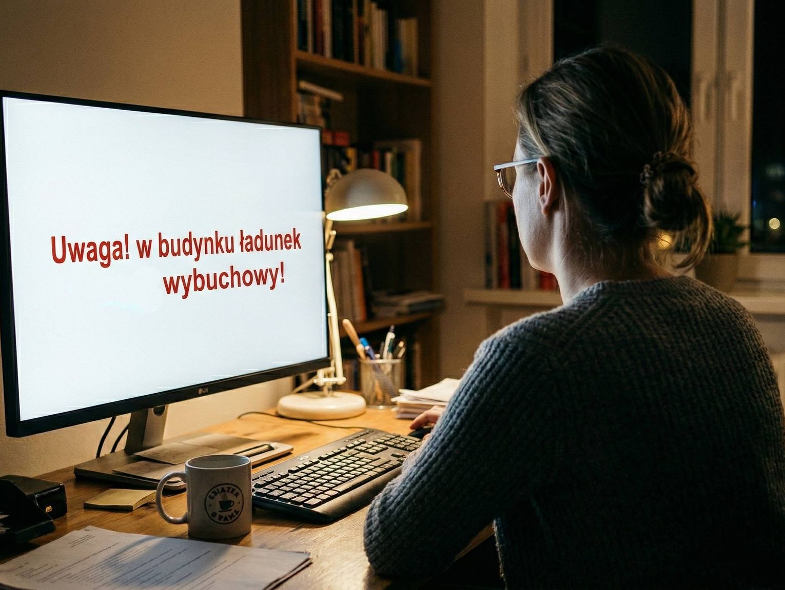 Fałszywe alarmy o podłożeniu ładunków wybuchowych! Tym razem celem biblioteka i urząd przy granicy