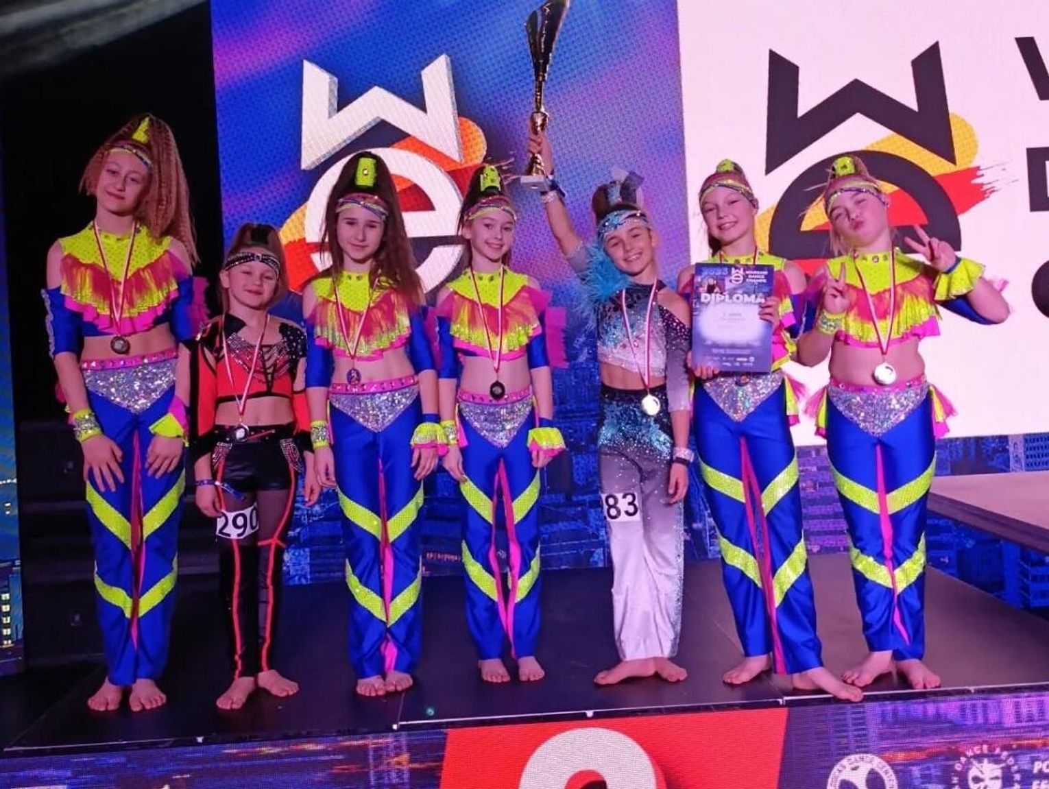 Freak Dance Academy na podium w Warszawie