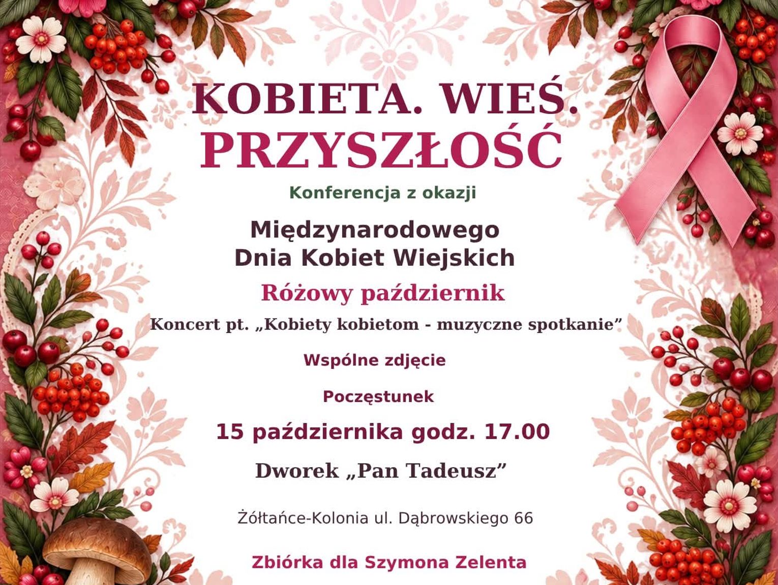 Gm. Chełm. „Kobieta. Wieś. Przyszłość”, spotkanie z okazji Międzynarodowego Dnia Kobiet Wiejskich