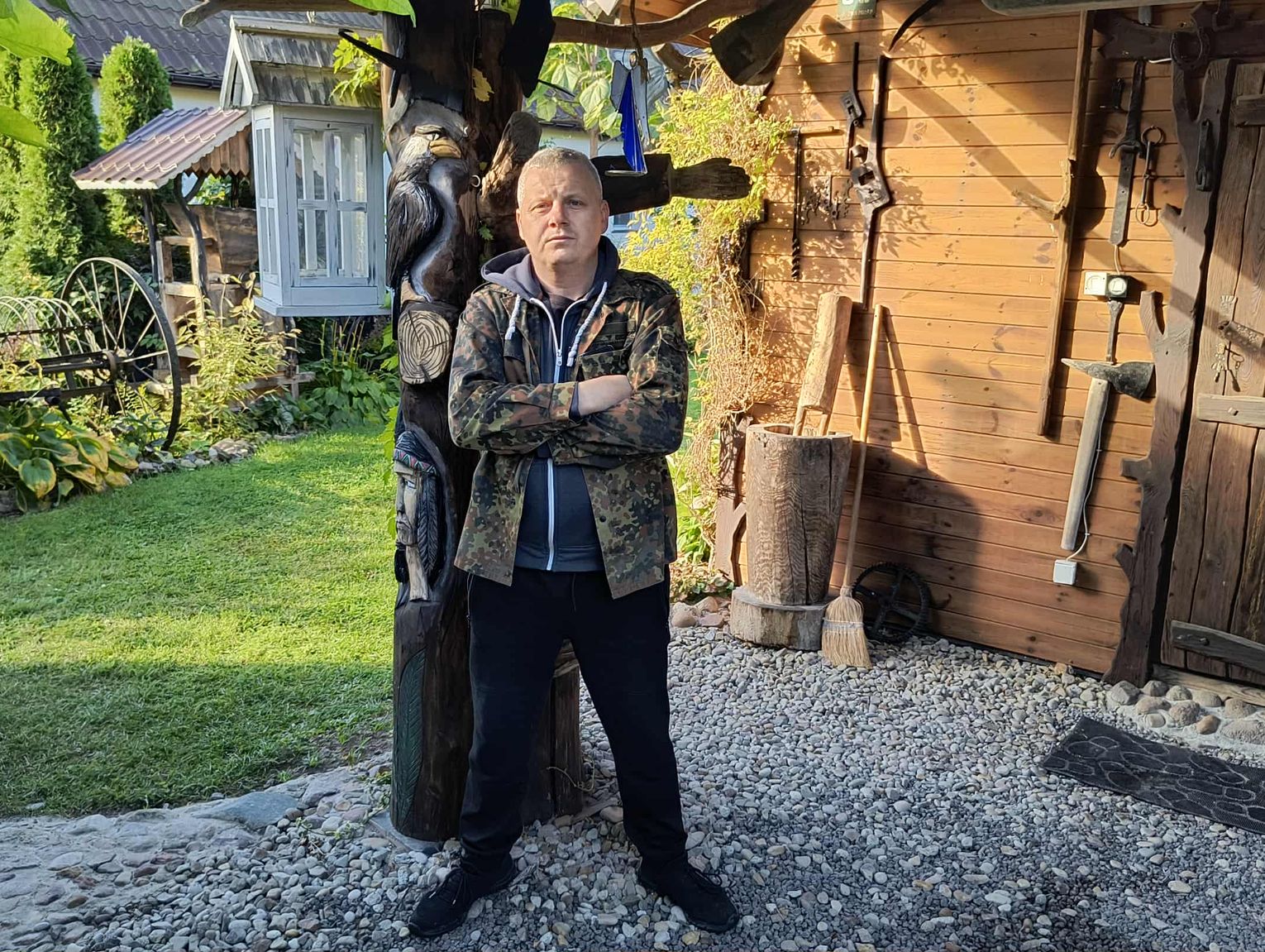 Gm. Dorohusk. Drewno – Rafała Jankowskiego droga do szczęścia