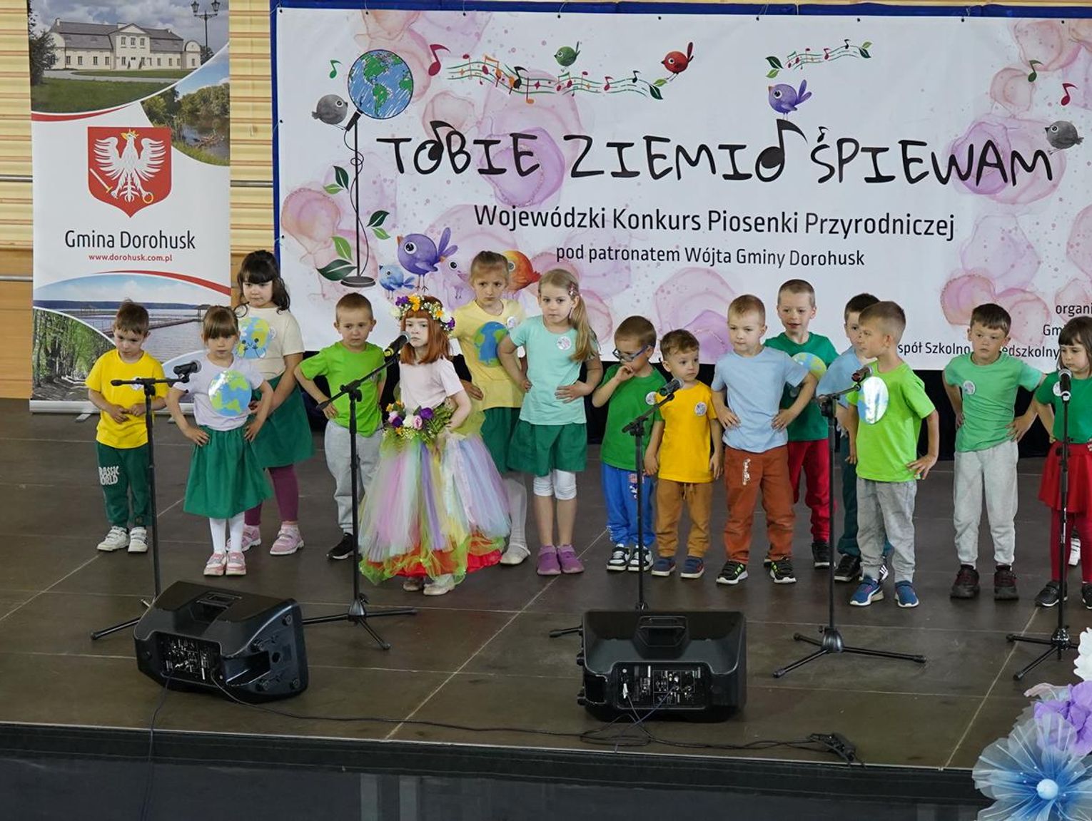 Gm. Dorohusk. Muzyczna lekcja ekologii w Dorohusku. Pięknie śpiewali już po raz trzeci [ZDJĘCIA]
