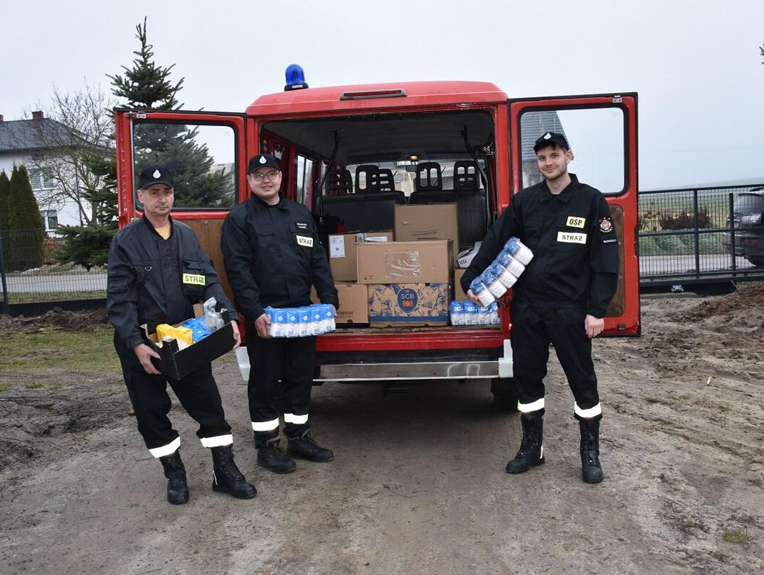 Gm. Fajsławice. Piękna, udana inicjatywa. Druhowie odwiedzili dom dziecka