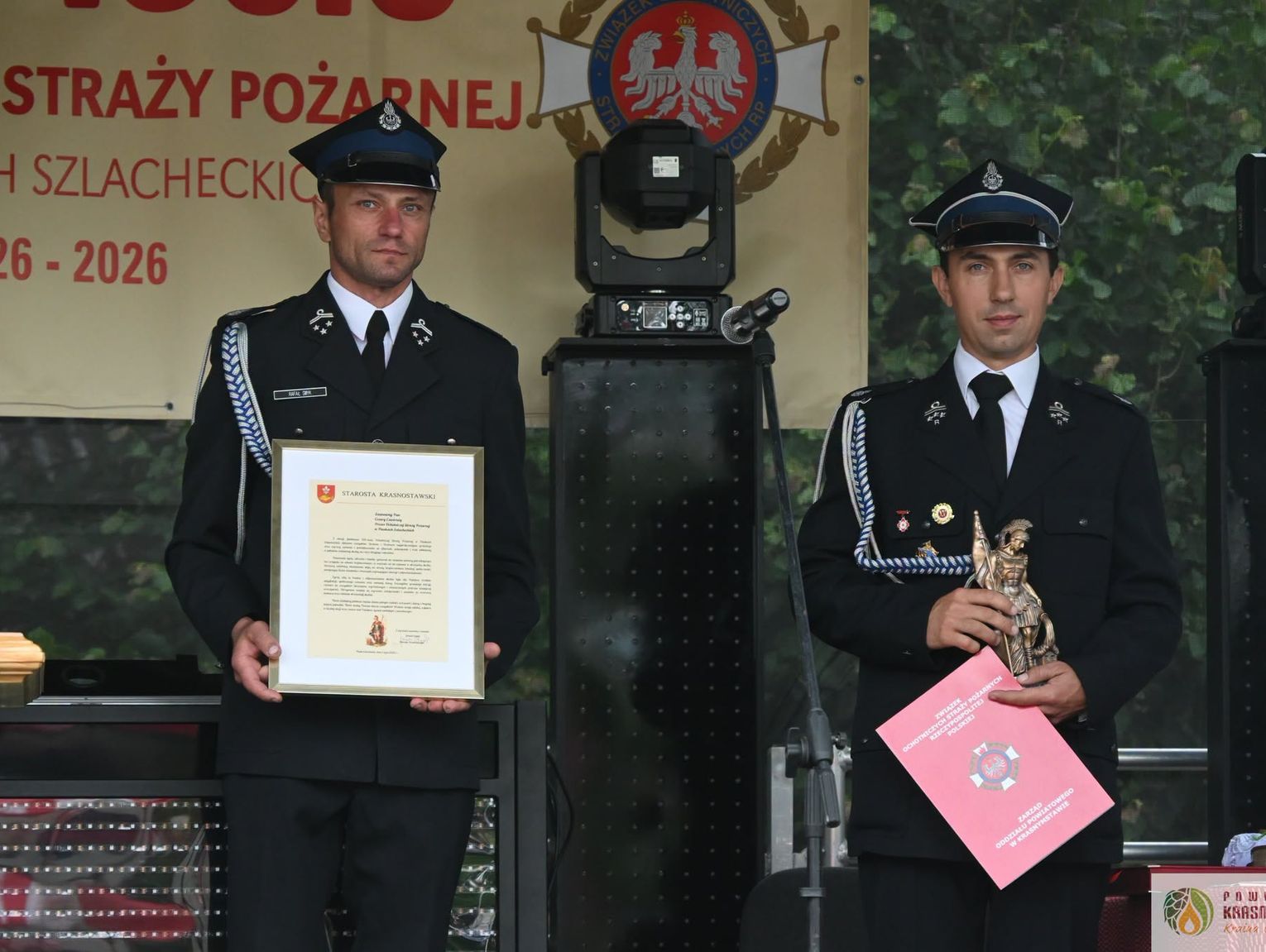 Gm. Gorzków. Jubileusz OSP Piaski Szlacheckie [ZDJĘCIA]