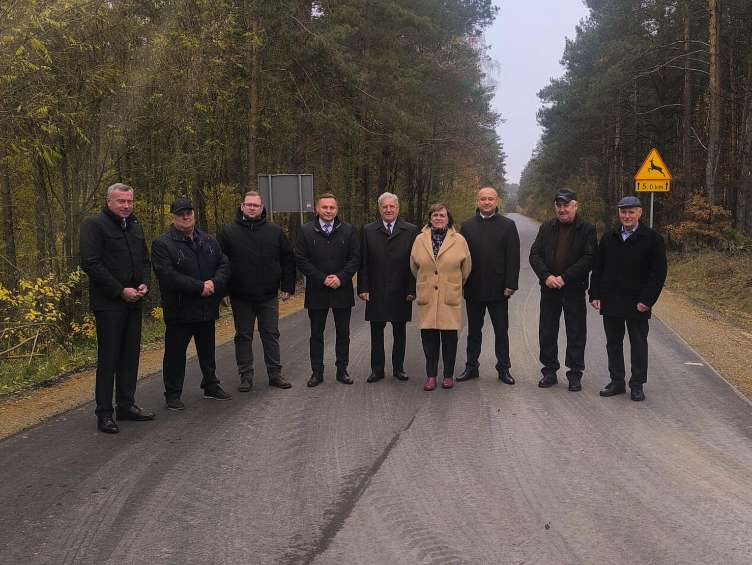 Gm. Hanna. Dwa odcinki, dwa odbiory. Wspólna inwestycja powiatu oraz gminy