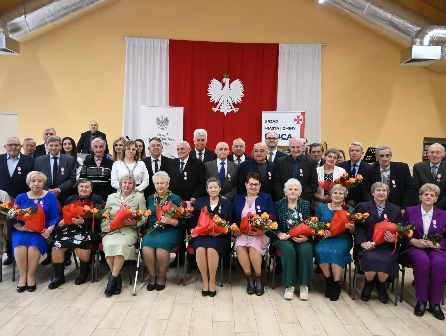 Gm. Izbica. Jubileusz 50-lecia wspaniałych małżeństw [GALERIA ZDJĘĆ]