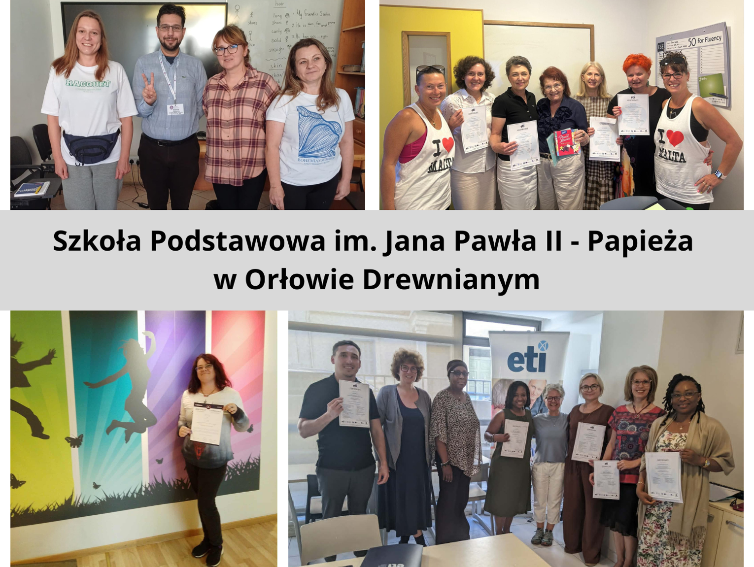 Gm. Izbica. Szkoła Podstawowa w Orłowie Drewnianym rozwija skrzydła dzięki Erasmus+