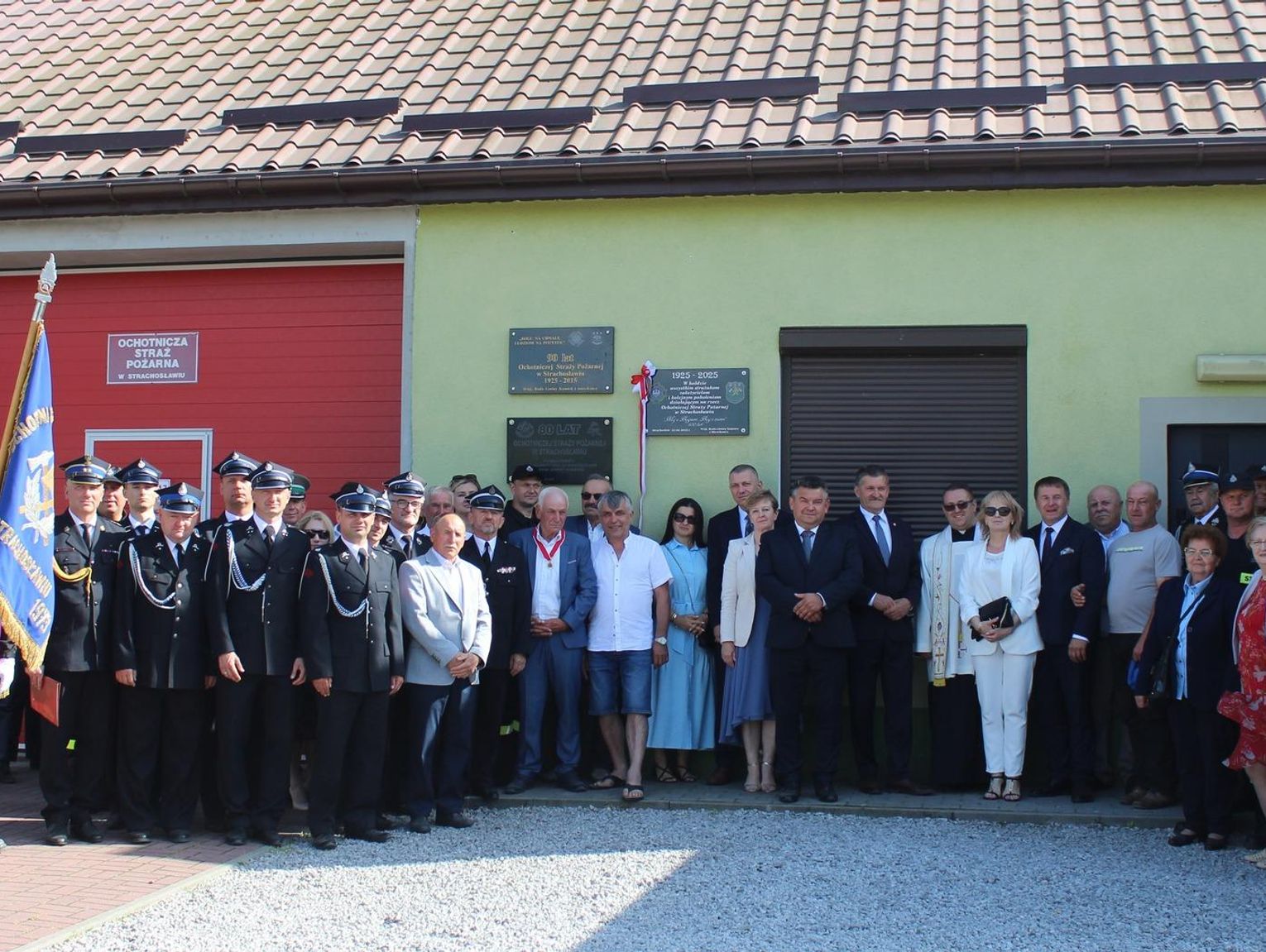 Gm. Kamień. Jubileusz 100–lecia OSP w Strachosławiu [GALERIA ZDJĘĆ]