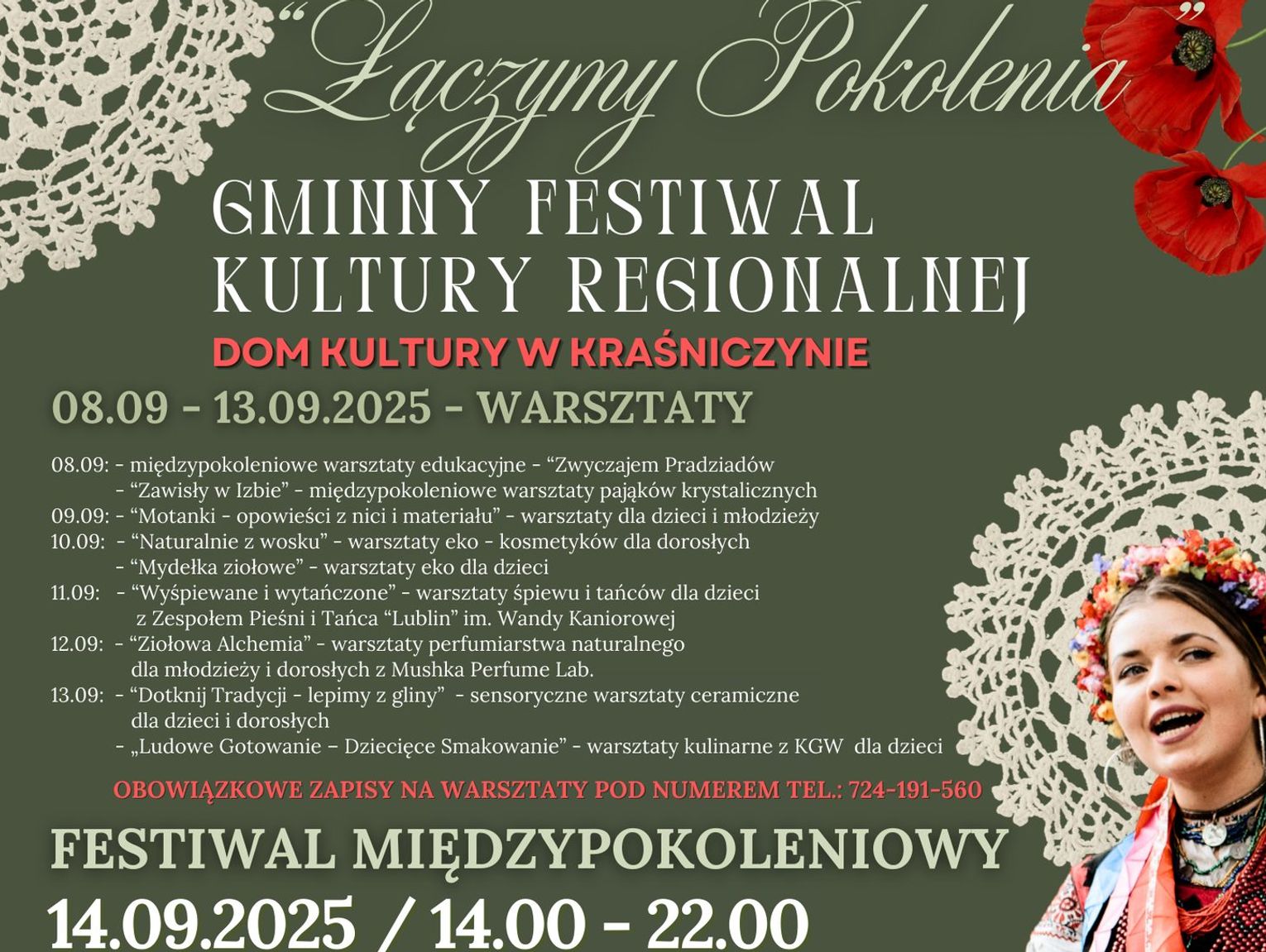 Gm. Kraśniczyn. Gminny Festiwal Kultury Regionalnej połączy pokolenia i tradycję ze współczesnością