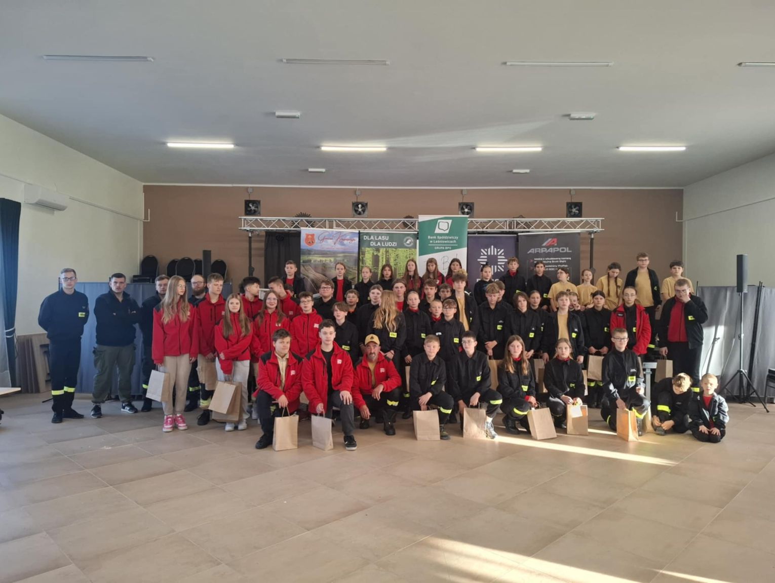 Gm. Kraśniczyn. „Noc w remizie” – młodzi strażacy w akcji