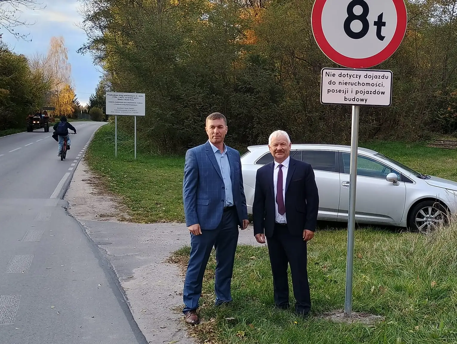 Gm. Ruda-Huta. Bezpieczna Ruda. Marzenie radnego zostało spełnione