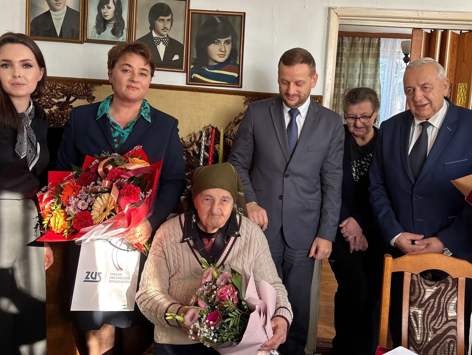 Gm. Rudnik. Sto lat historii zapisanej odwagą. Pani Stefania Partyka świętowała setne urodziny