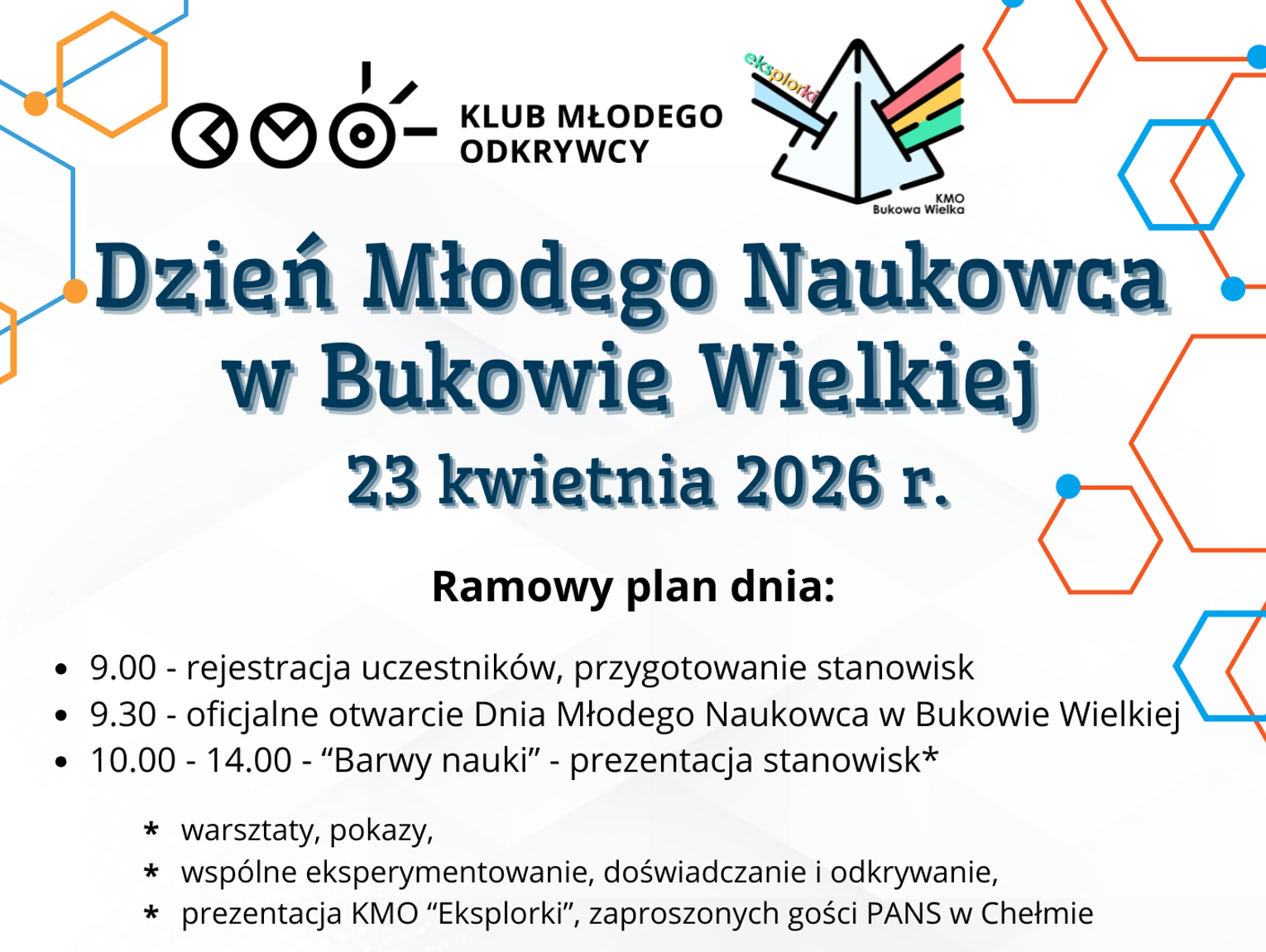 Gm. Sawin. Piknik pod hasłem „Dzień Naukowca w Bukowie Wielkiej – Barwy Nauki”