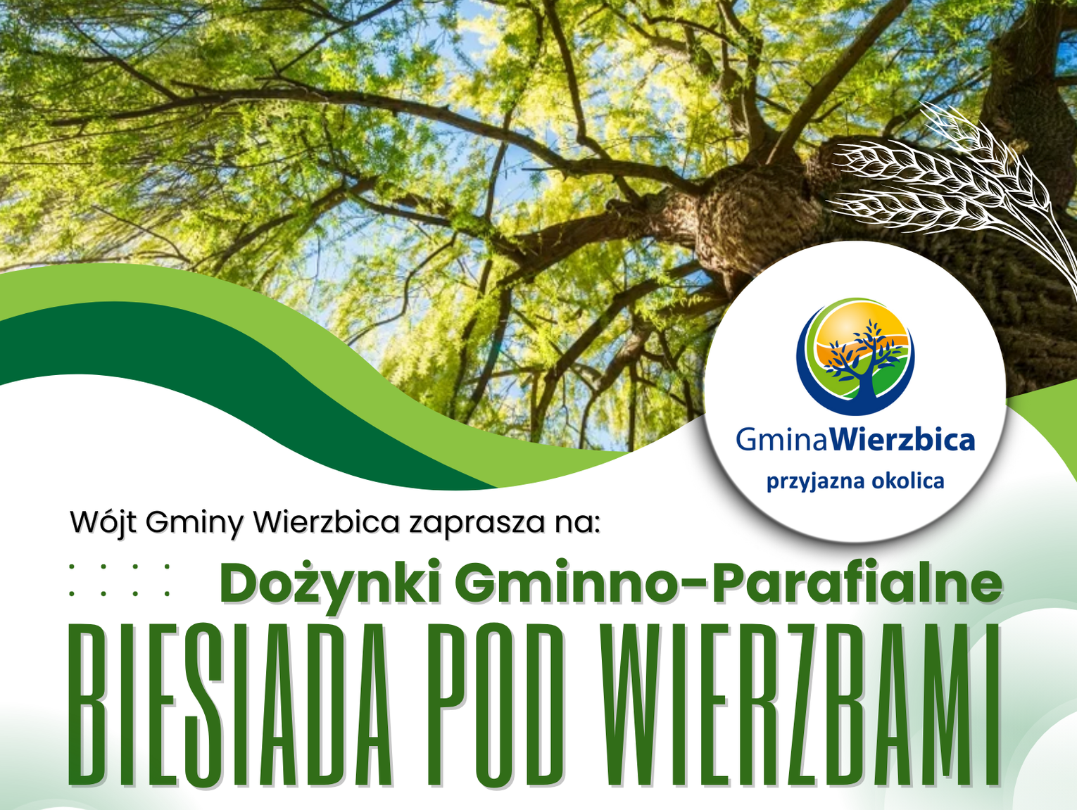 Gm. Wierzbica. Gminno-Parafialne Dożynki czas start!