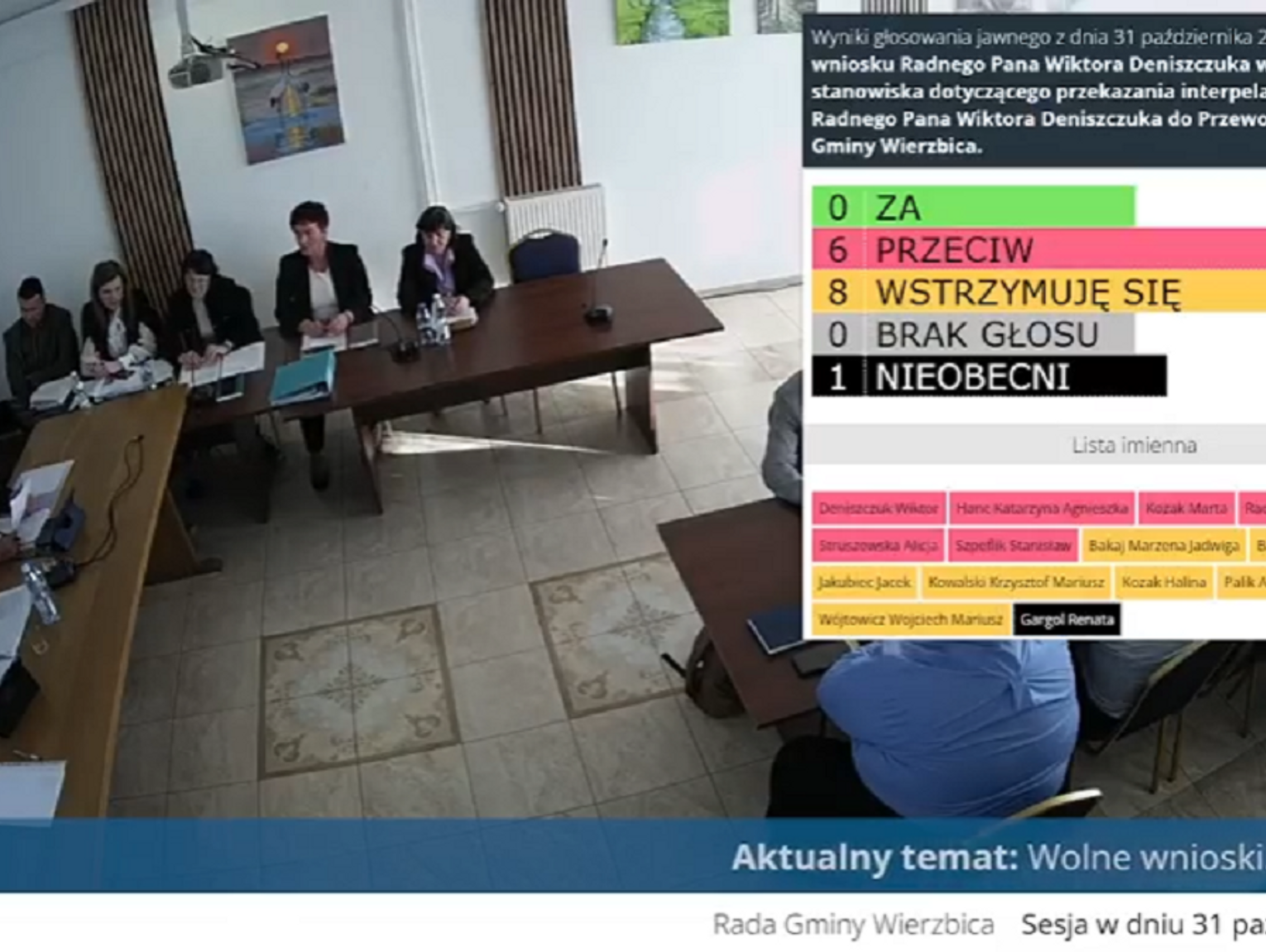 Gm. Wierzbica. Niezwłocznie, a więc kiedy? Radny ma zastrzeżenia do pracy przewodniczącego