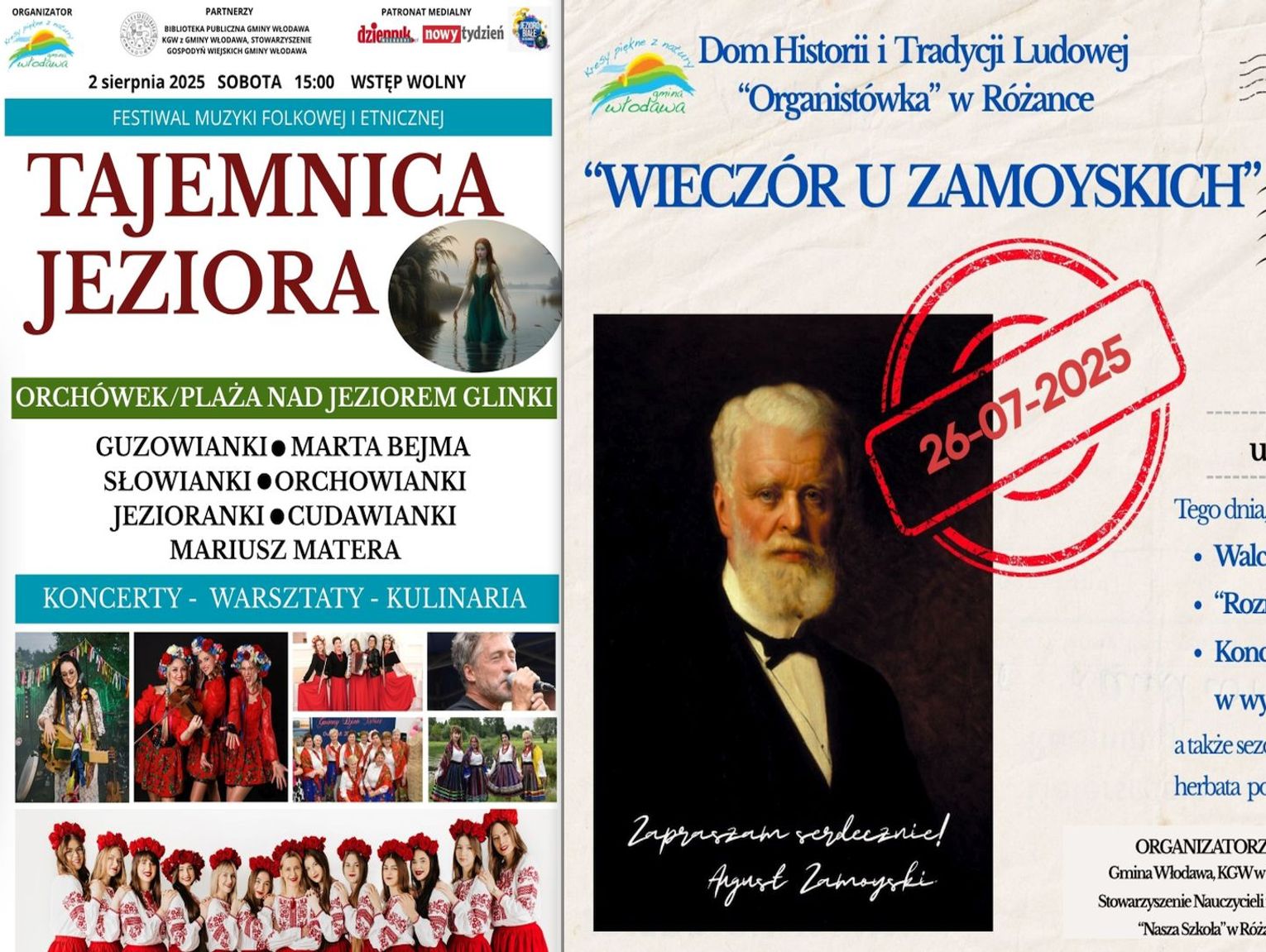 Gm. Włodawa: Jubileusz, festiwal i historia. Znamy beneficjentów gminnych dotacji