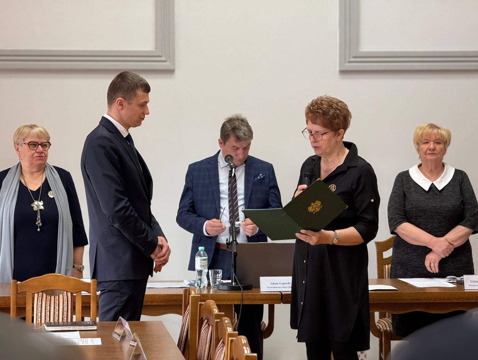 Gm. Wojsławice. Teraz on pokieruje gminą. Bartłomiej Szajner złożył ślubowanie