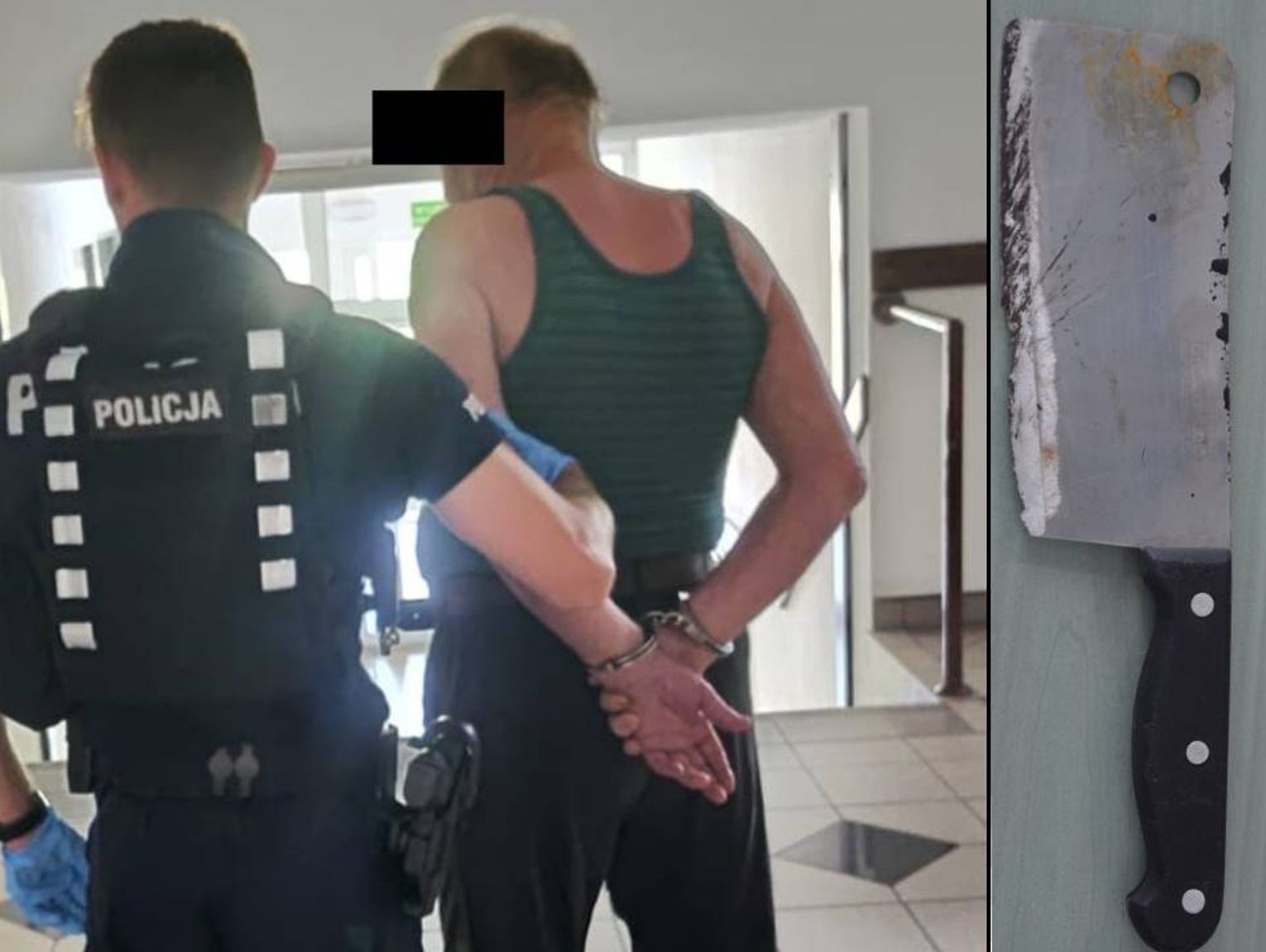 Gm. Wola Uhruska. Z nożem i tasakiem na sąsiada