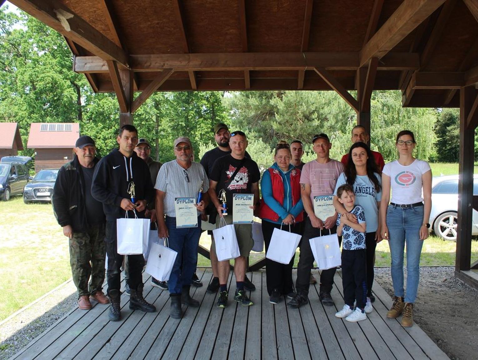 Gm. Żmudź. Zmierzyli się na wędki o puchar wójta