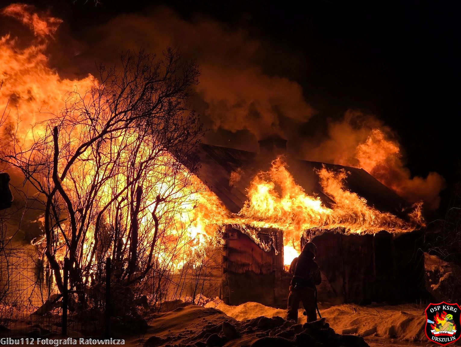 Gmina zapowiada pomoc pogorzelcowi z Wereszczyna