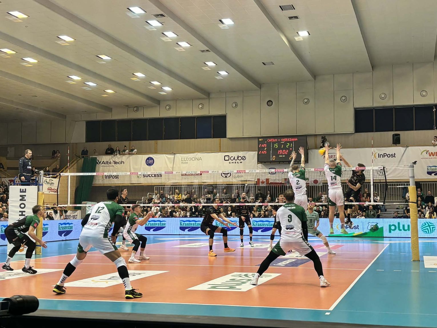 InPost ChKS Chełm walczył do końca z Projektem Warszawa