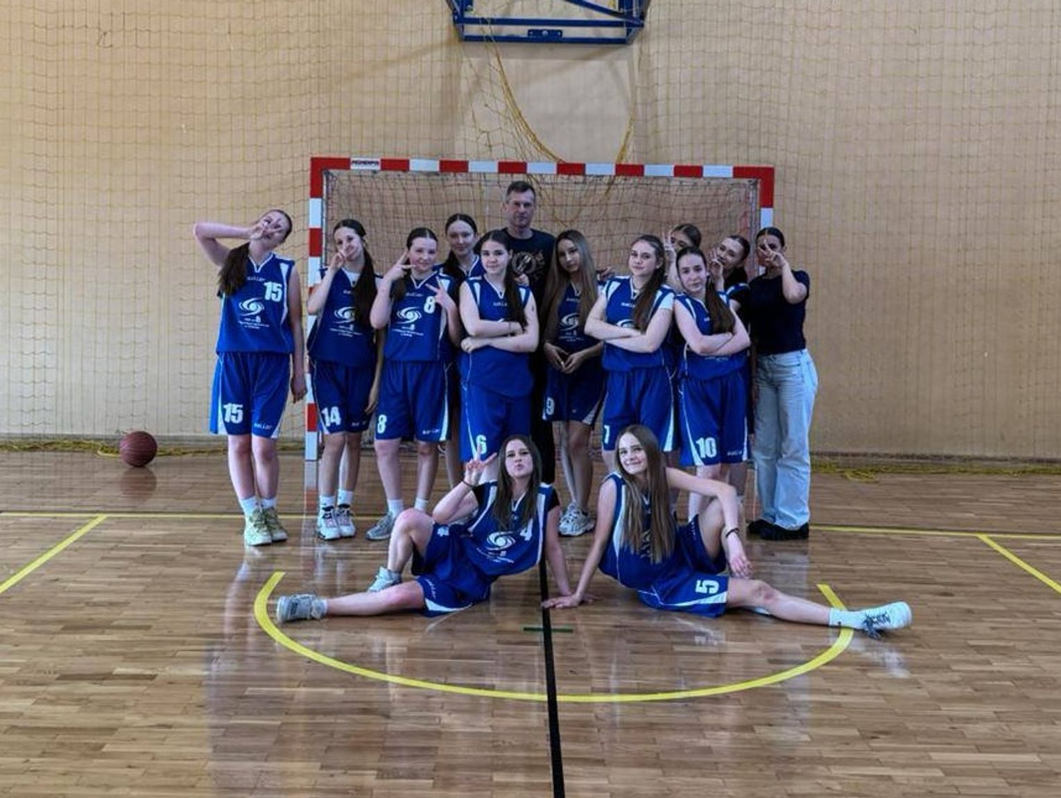 Kolejny sukces koszykarek z SP nr 8 w Chełmie