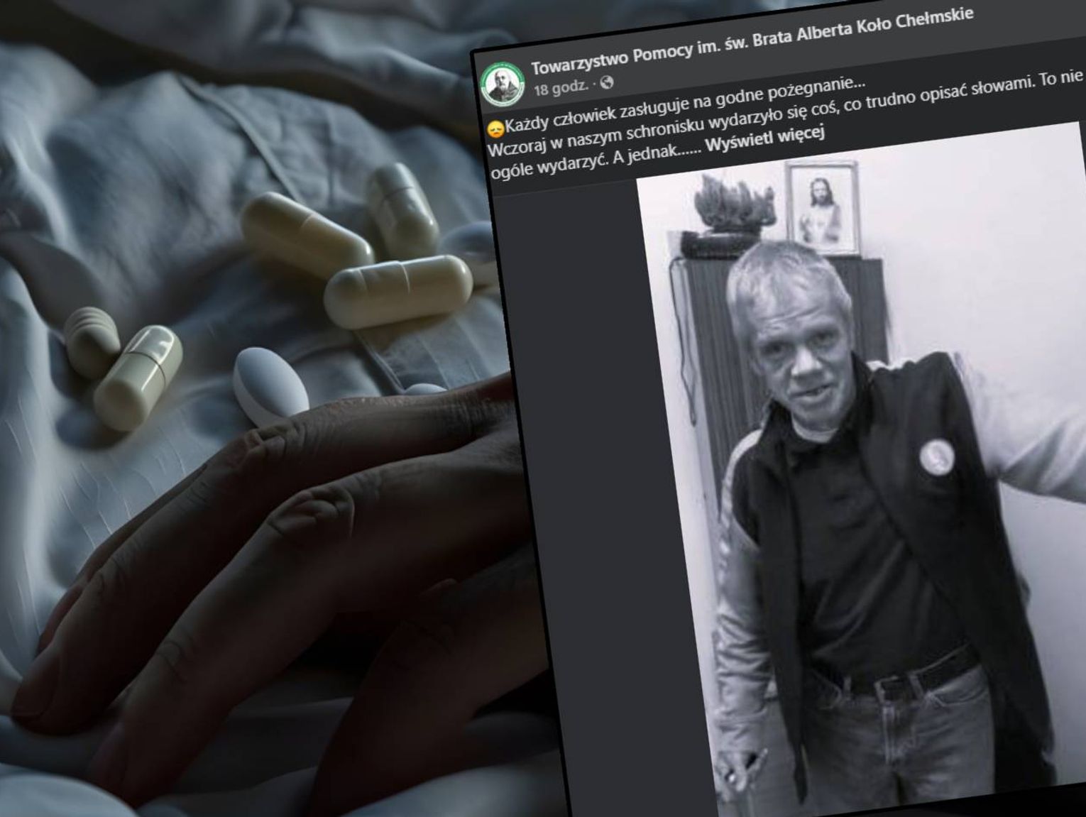 Kontrowersje wokół śmierci mieszkańca chełmskiego schroniska. Kierownictwo placówki i dyrekcja szpitala zabierają głos