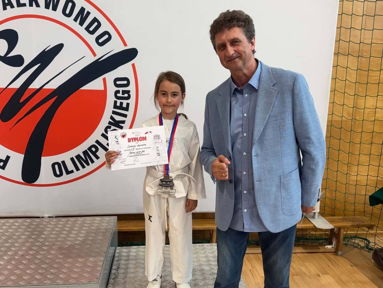 Kornelia Cichosz na podium