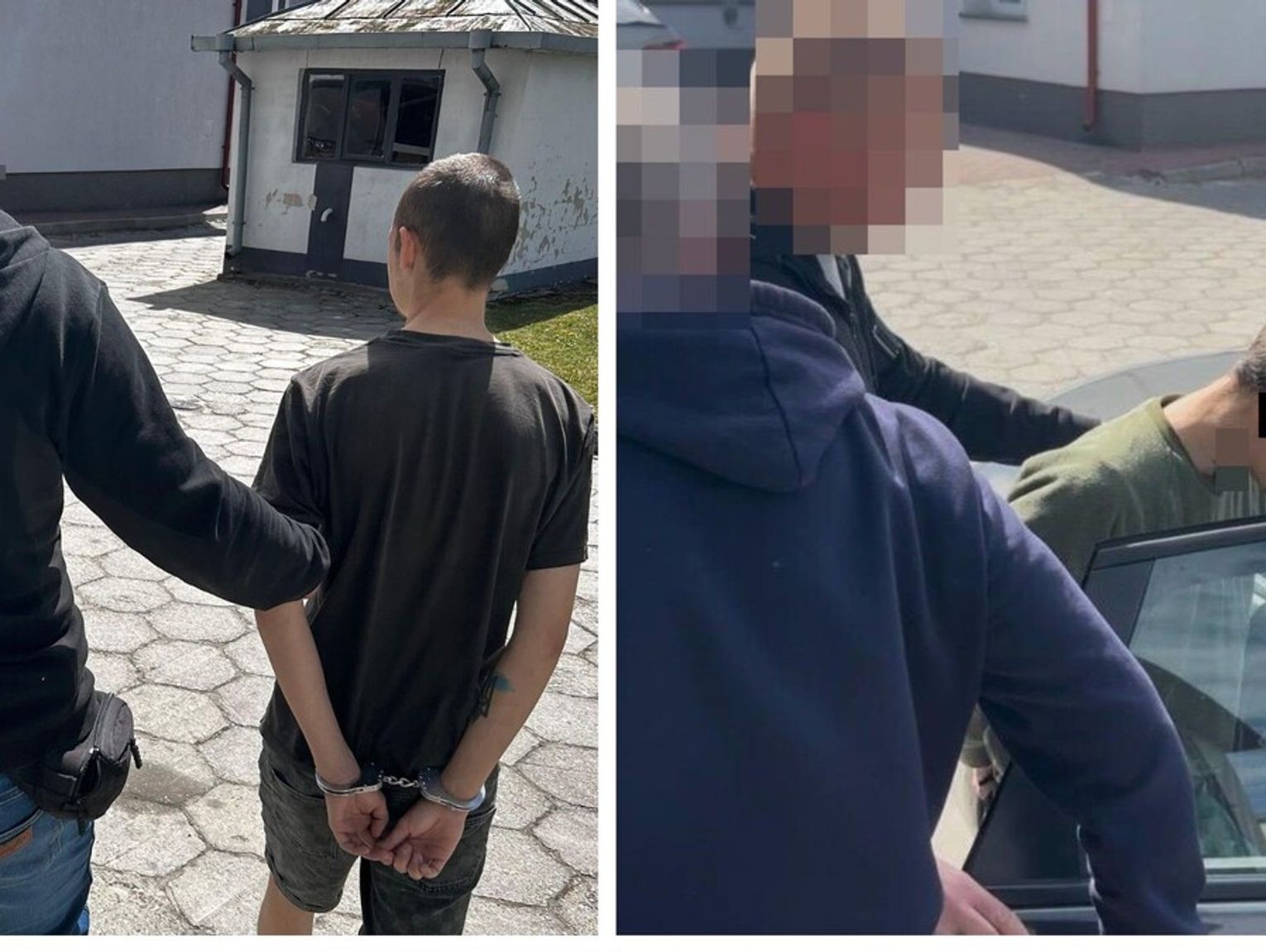 Krasnystaw. Czujny sąsiad udaremnił oszustwo. Recydywiści z Włoch i Ukrainy w rękach policji [FILM]