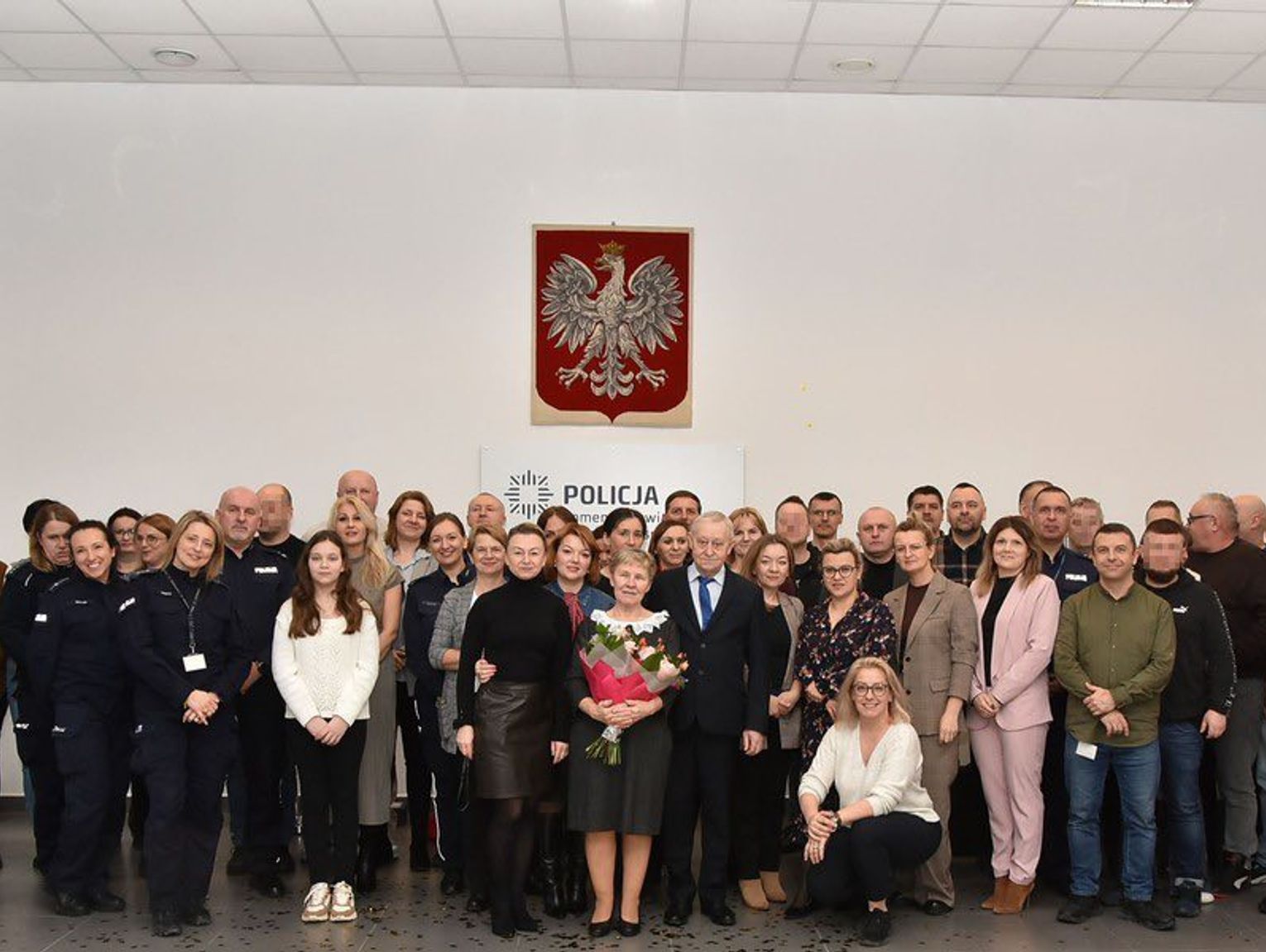 Krasnystaw. Po 28 latach pracy w policji Teresa Pisarska odeszła na emeryturę