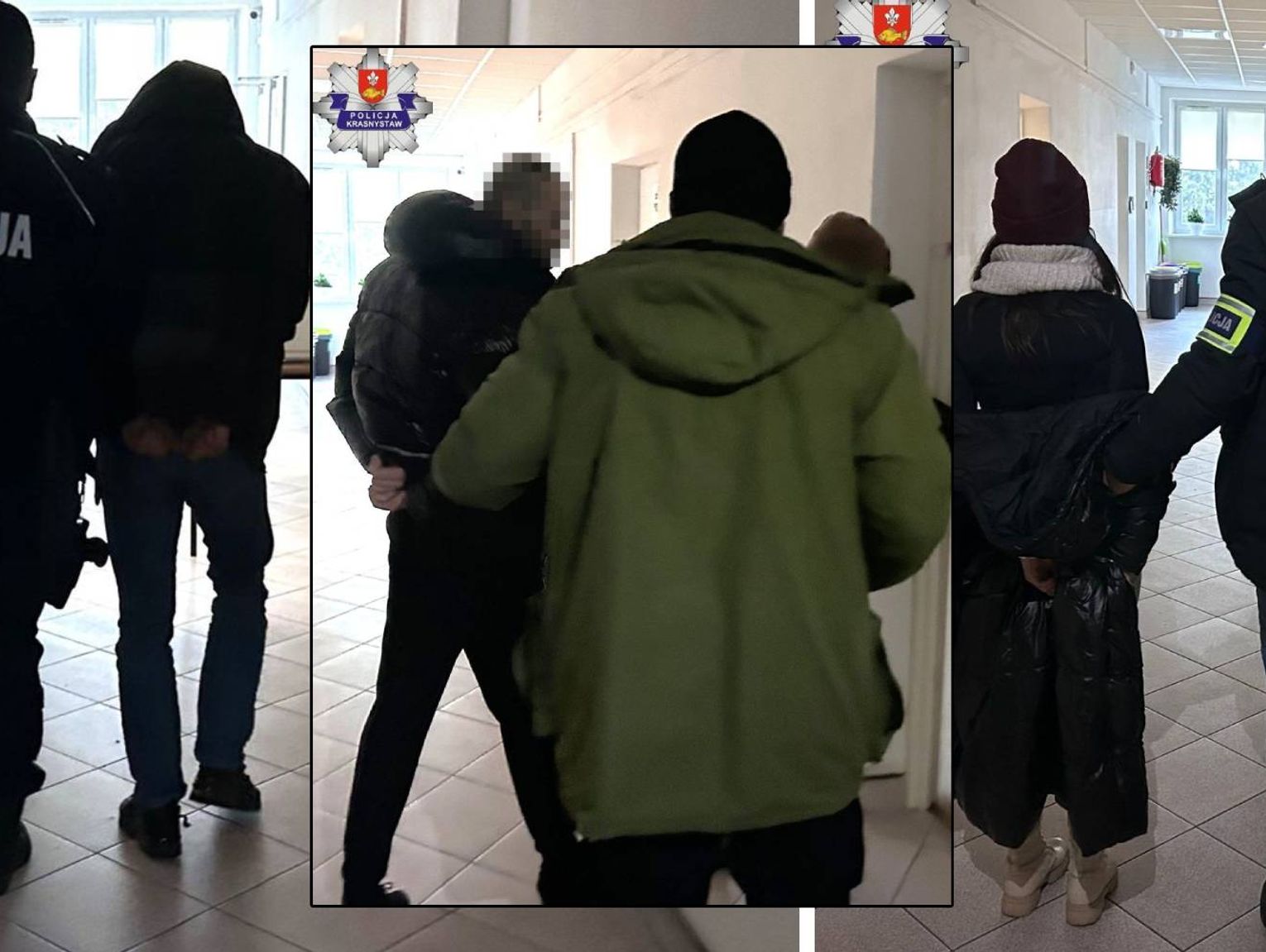 Krasnystaw. Wpadli prosto w ręce mundurowych. Zuchwała kradzież i nieudana próba oszustwa [FILM]