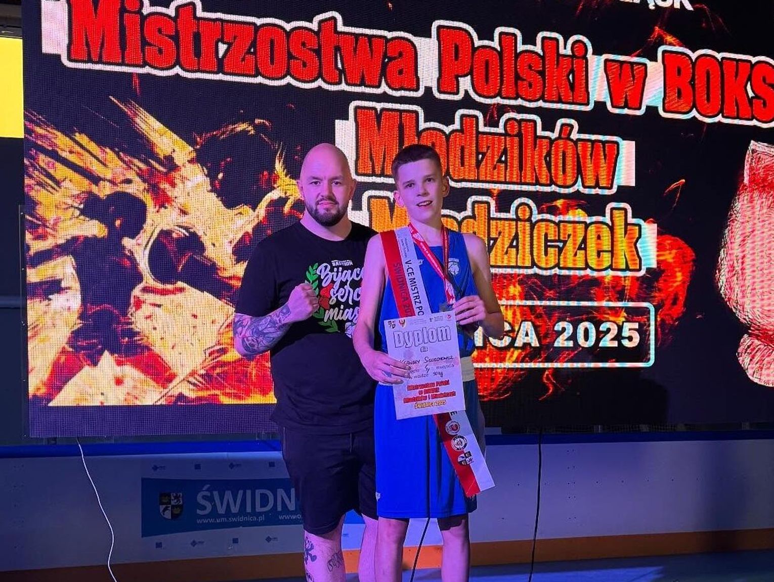 Ksawery sięgnął po srebro
