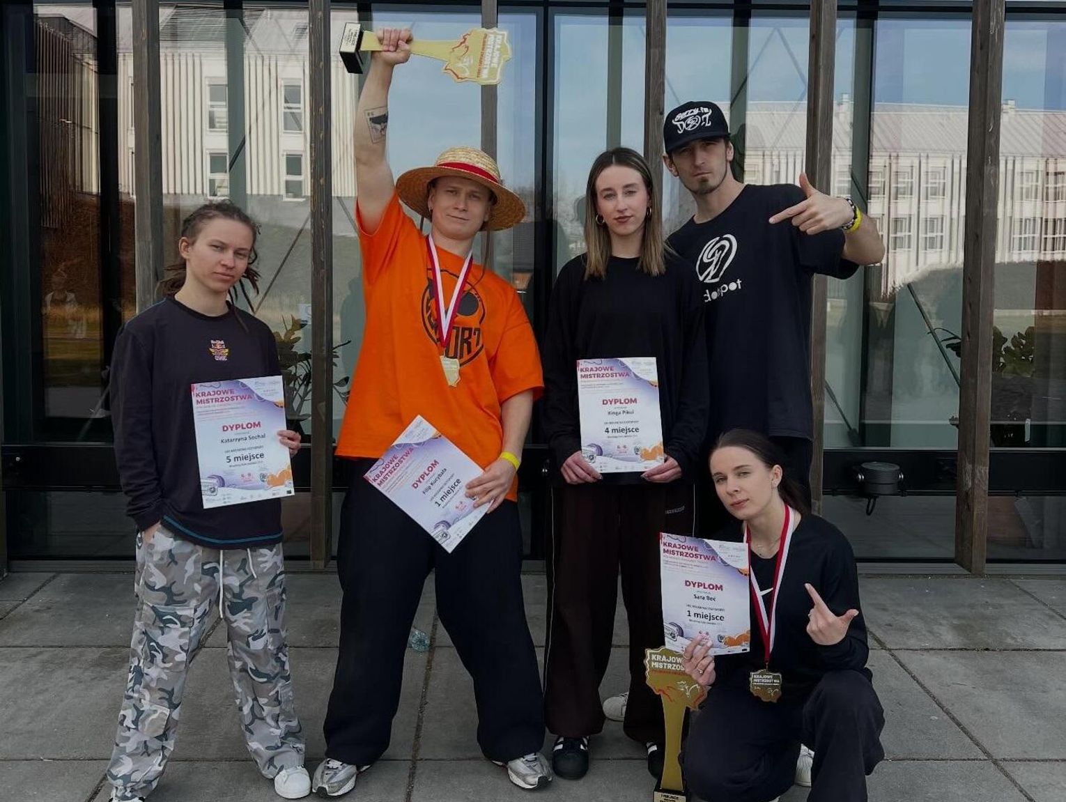 LKS Breaking DotSport podium w Łochowie