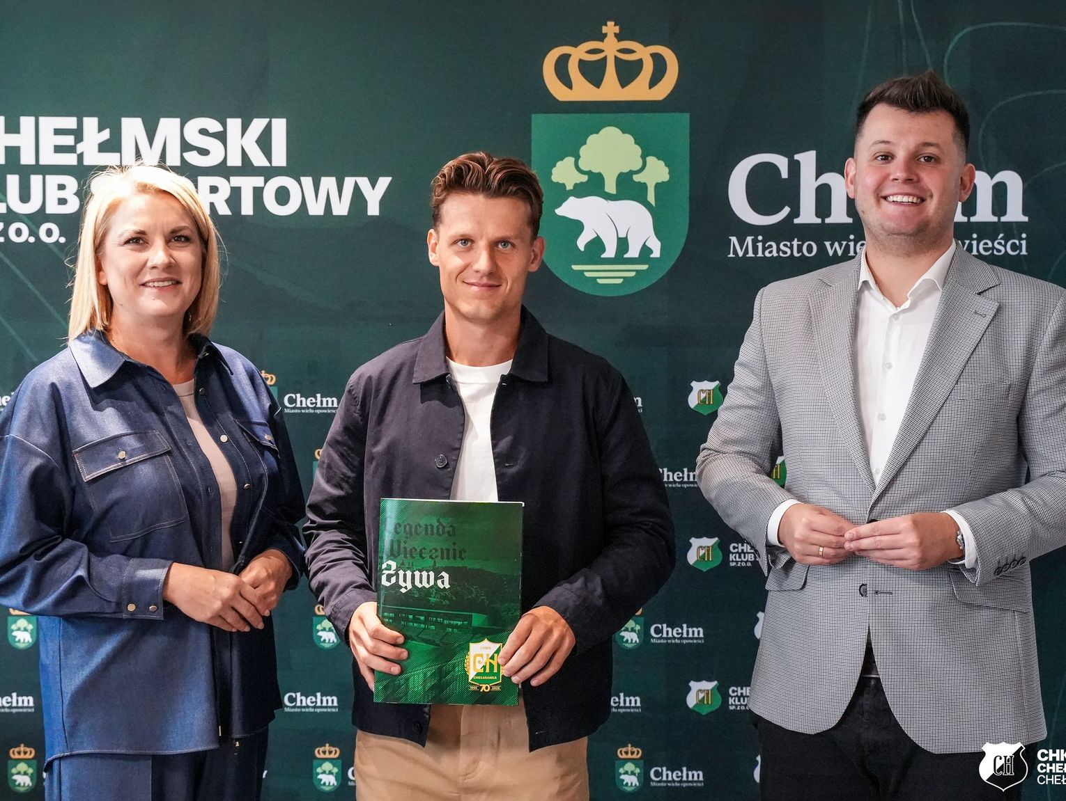 Maksymilian Banaszewski wzmacnia Chełmiankę