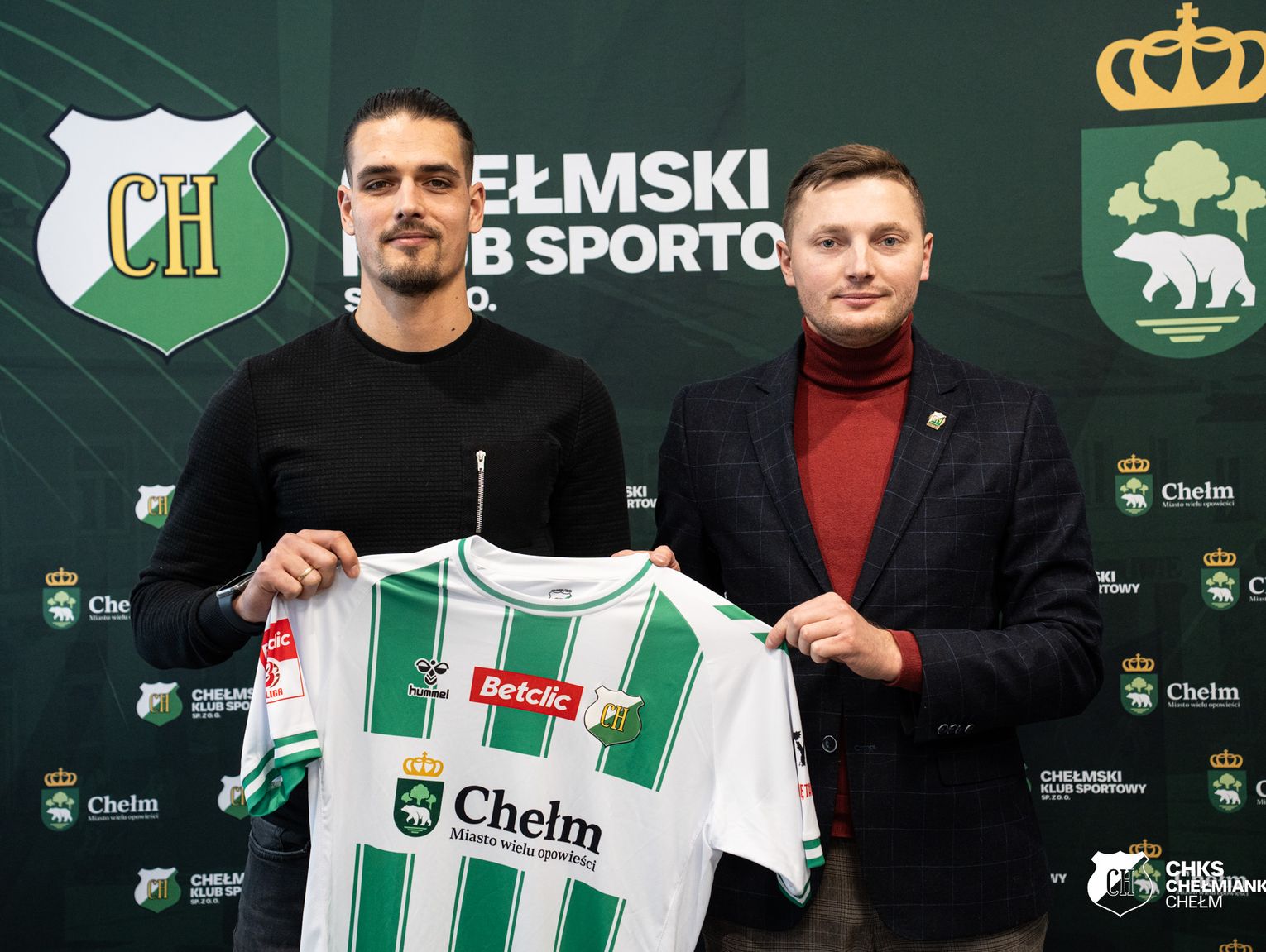 Michał Rutkowski w biało-zielonych barwach