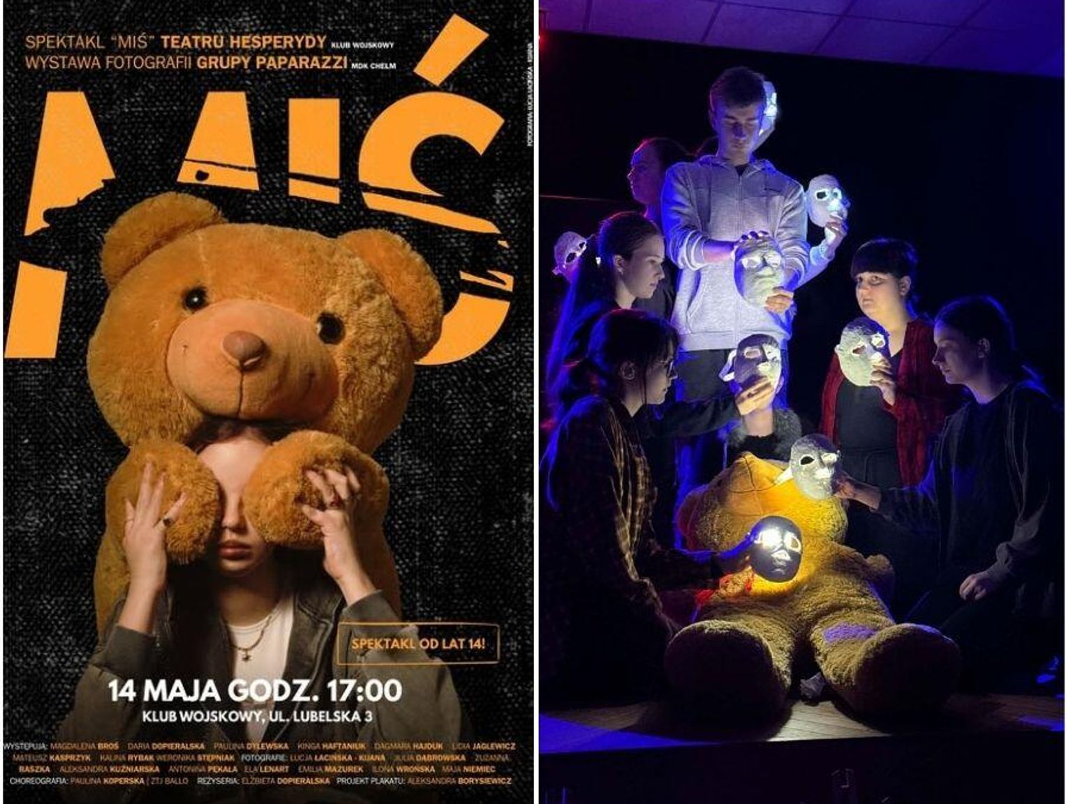 „Miś” Teatru Hesperydy. Poruszający spektakl o hejcie i pustce, która zostaje po słowach