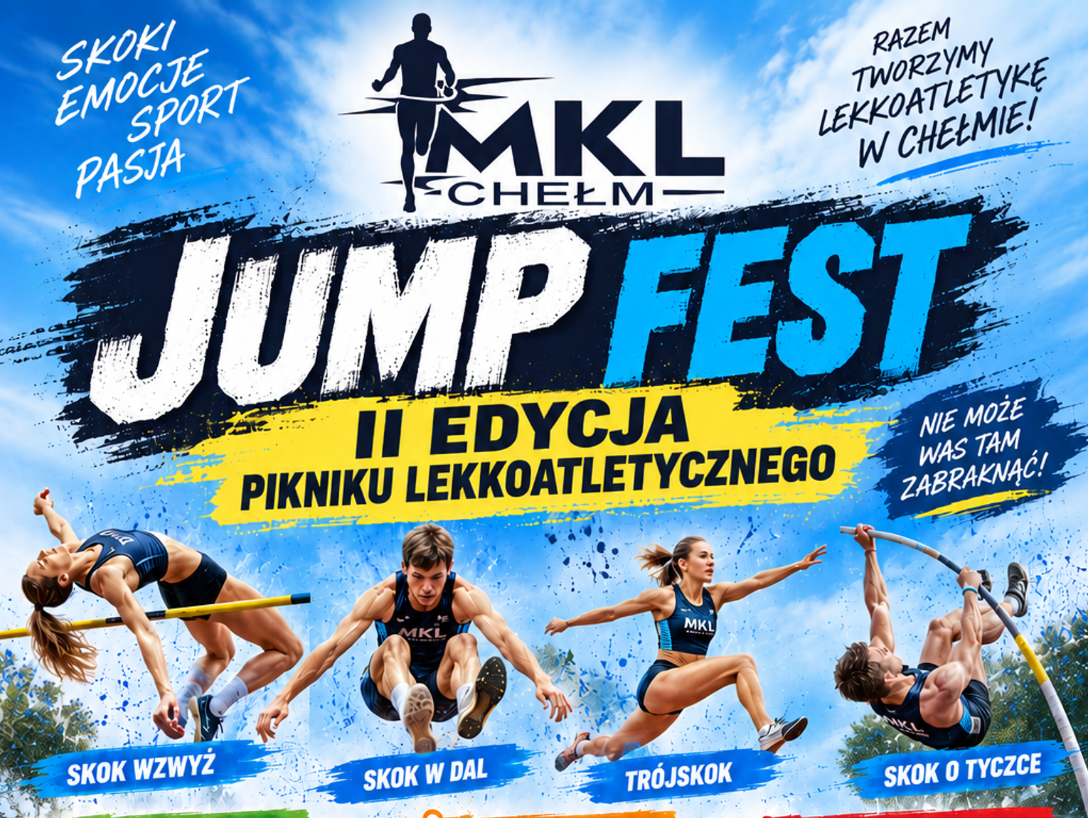 MKL Chełm zaprasza na II Piknik Lekkoatletyczny