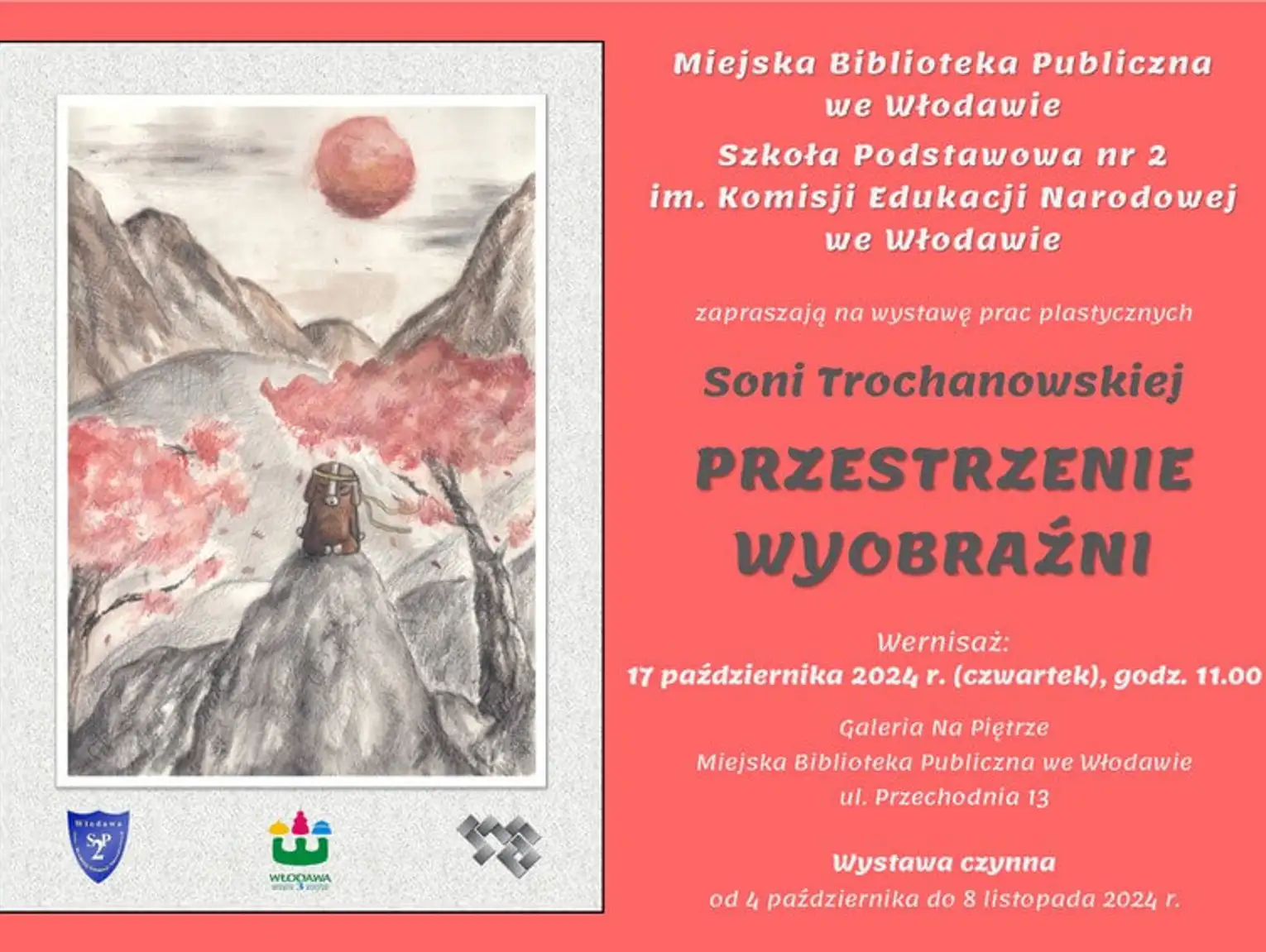 Młoda artystka pokaże swoje prace w Miejskiej Bibliotece Publicznej we Włodawie