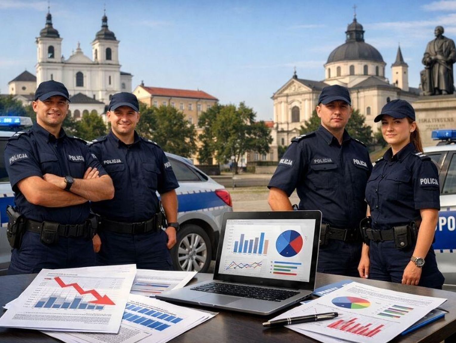 Mniej przestępstw, więcej interwencji. Co naprawdę dzieje się w Chełmie?