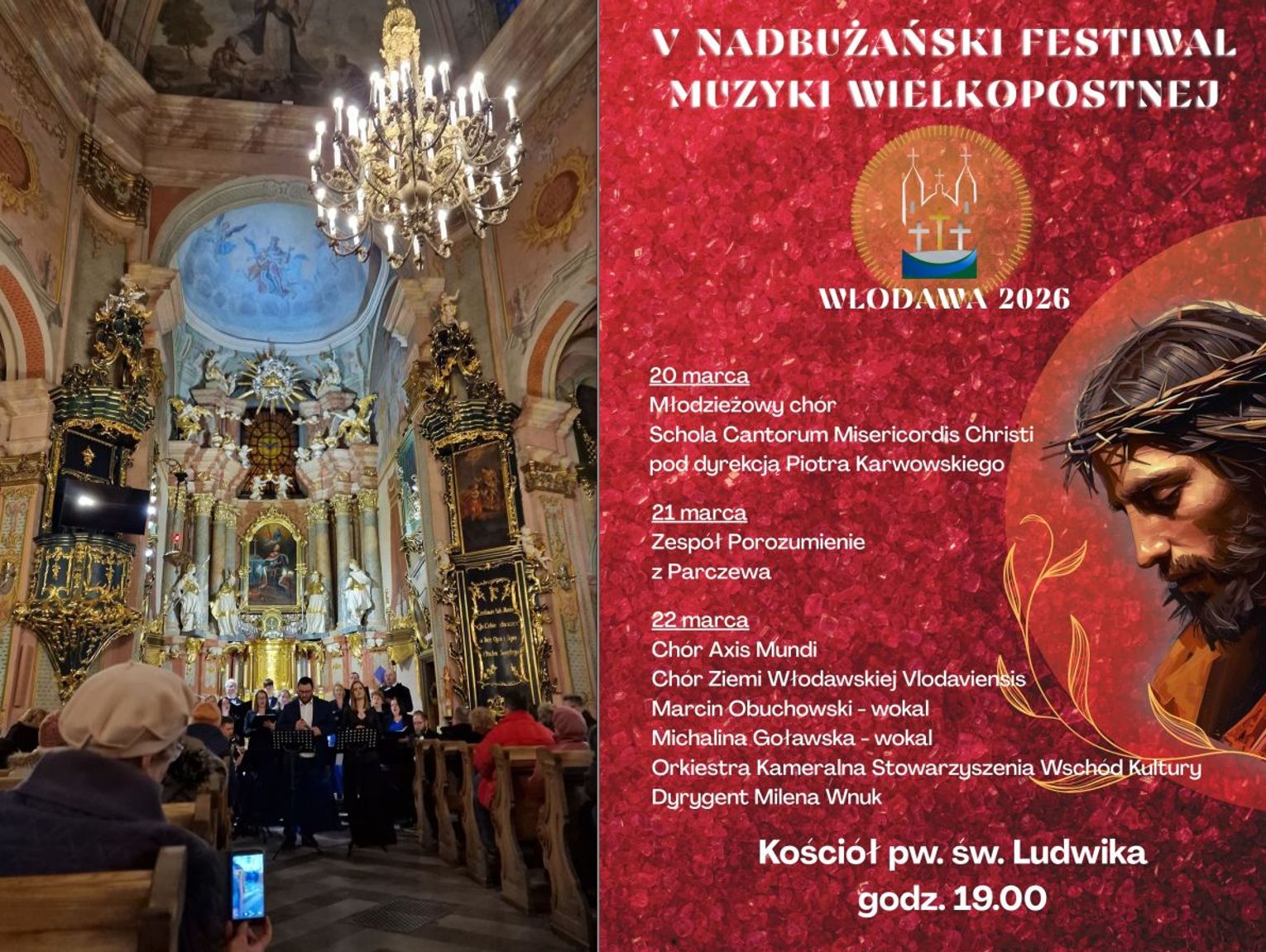 Muzyczna zaduma we Włodawie. Przed nami V Nadbużański Festiwal Muzyki Wielkopostnej