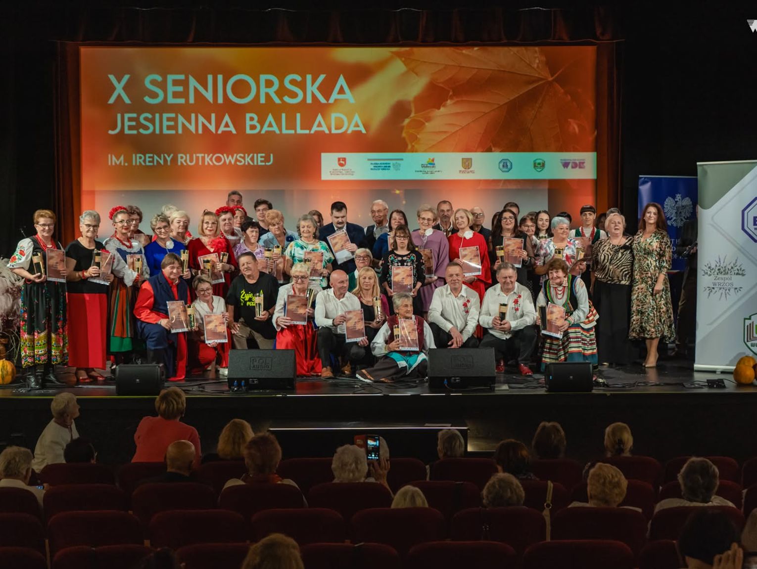 Muzyka, euforia i biesiada. We Włodawie odbyła się dziesiąta Seniorska Jesienna Ballada [GALERIA ZDJĘĆ]