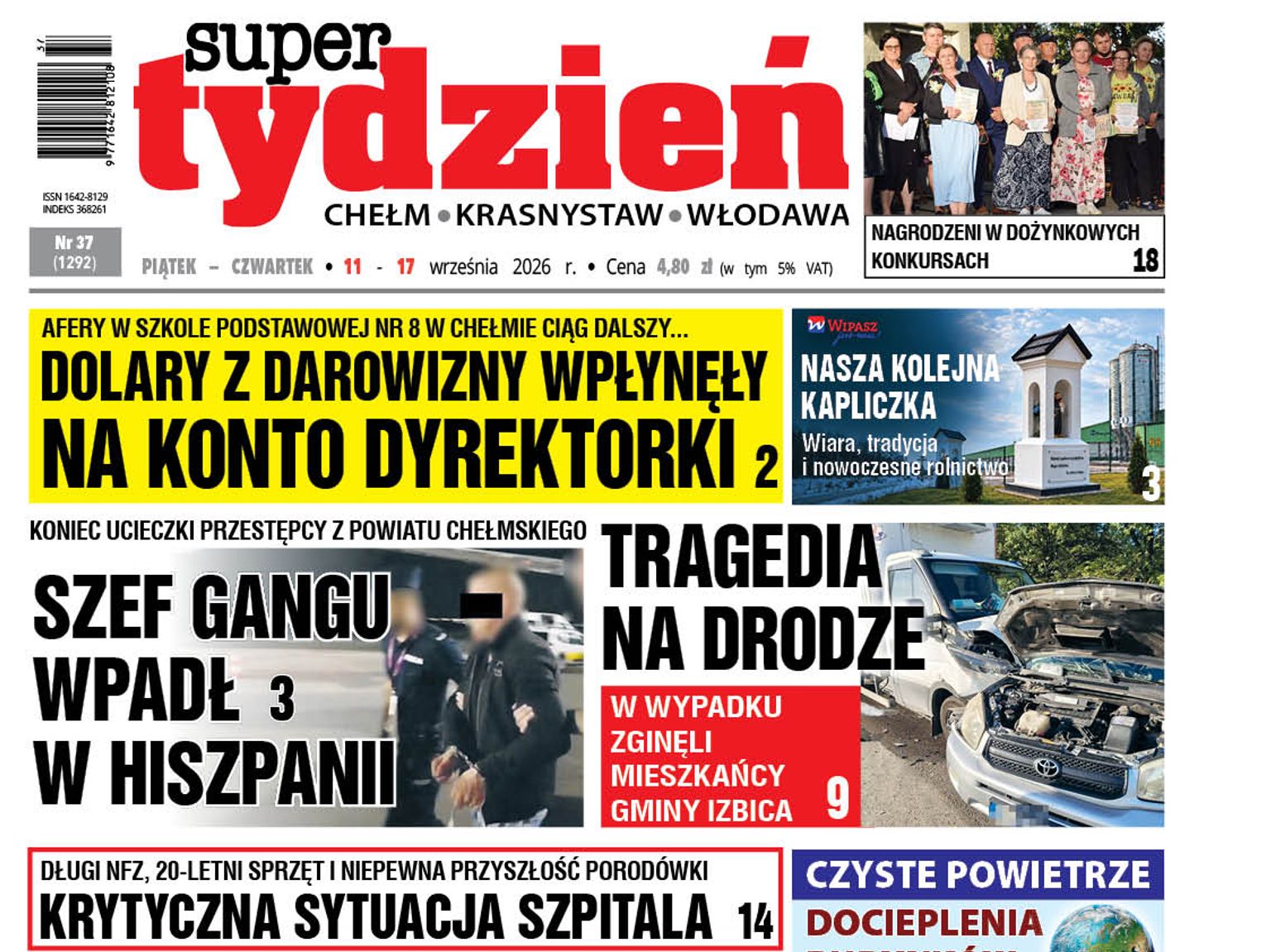 Najnowszy numer Super Tygodnia! Najważniejsze informacje! (11 września 2026)