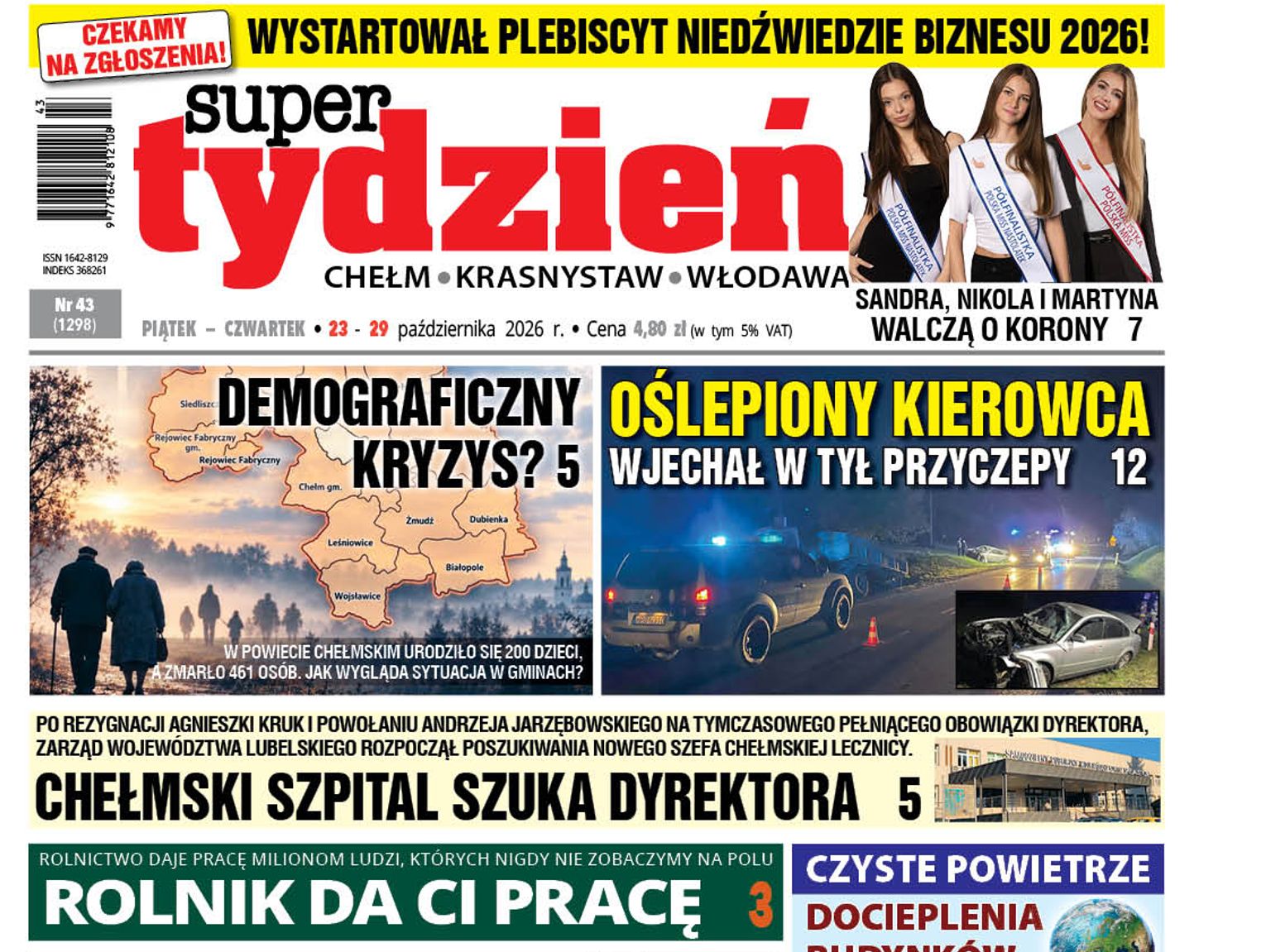 Najnowszy numer Super Tygodnia! Najważniejsze informacje! (23 października 2026)