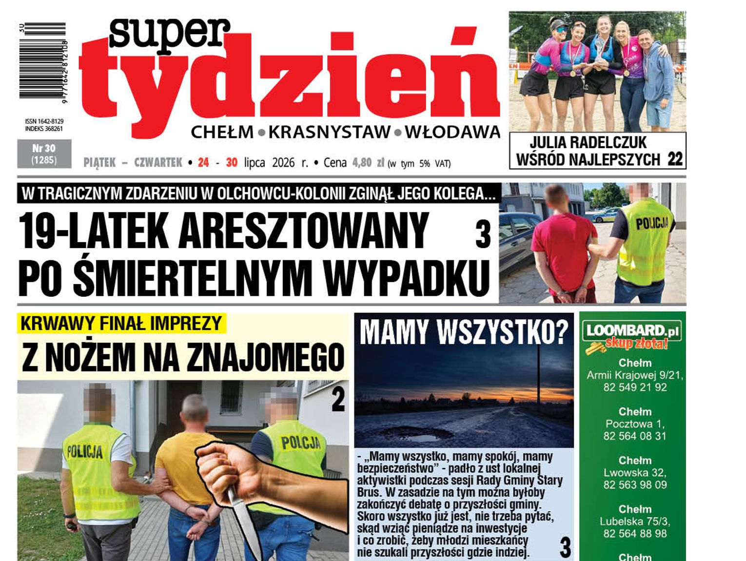 Najnowszy numer Super Tygodnia! Najważniejsze informacje! (24 lipca 2026)