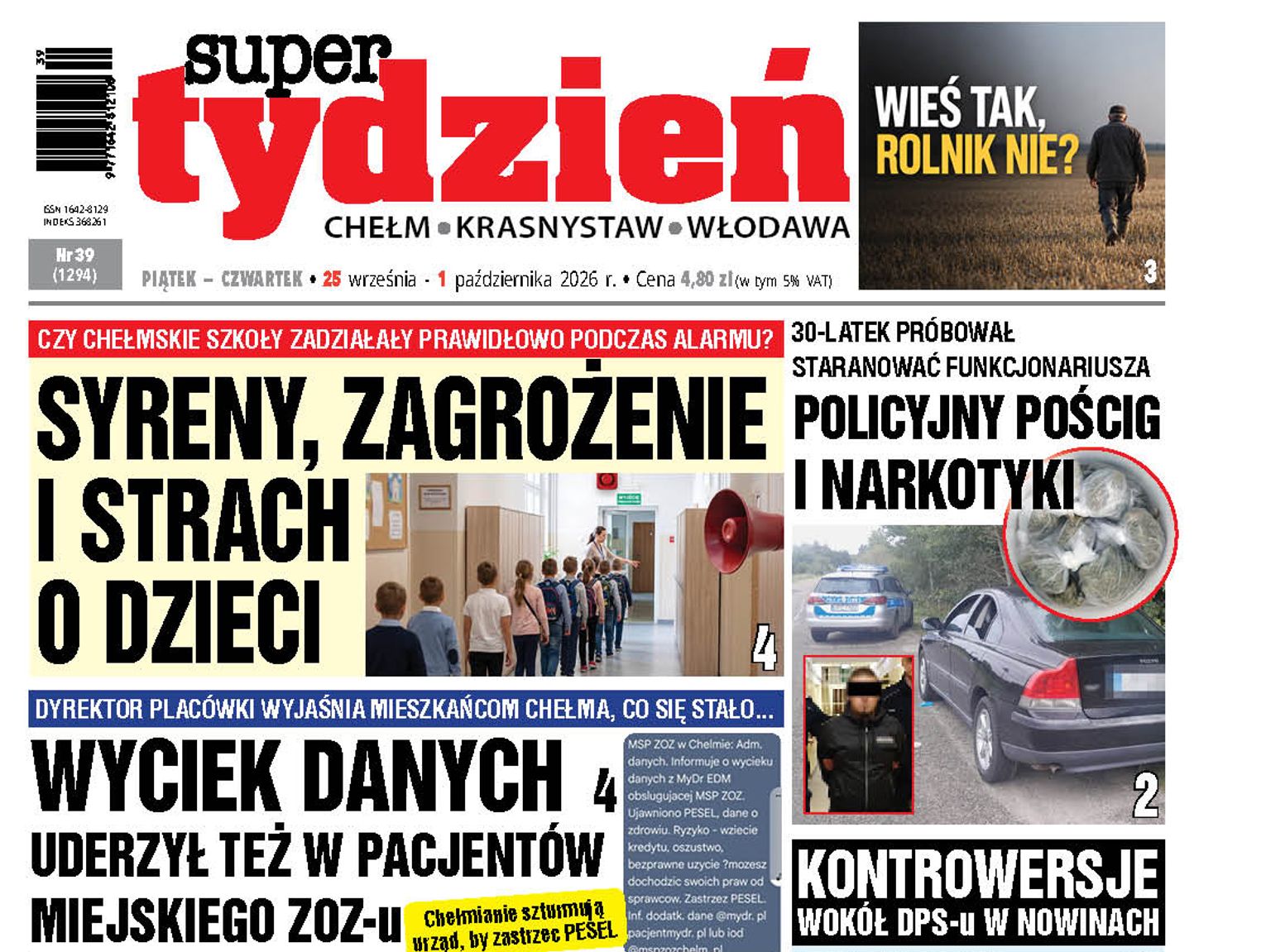Najnowszy numer Super Tygodnia! Najważniejsze informacje! (25 września 2026)