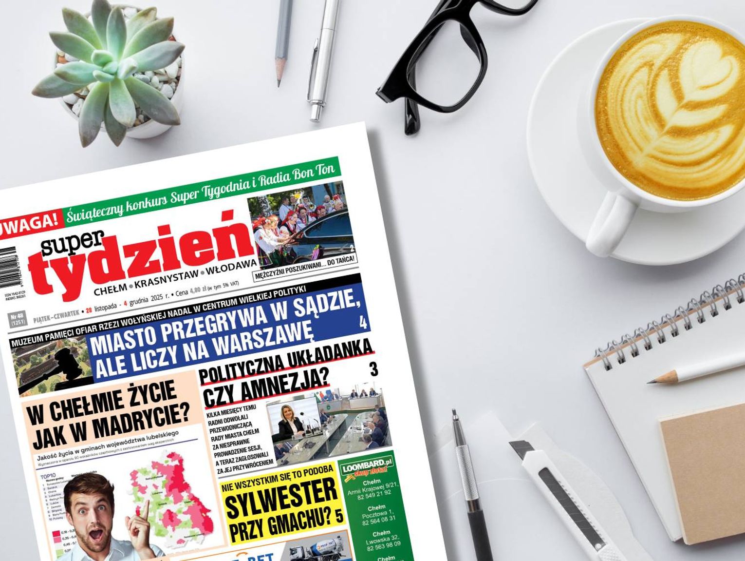 Najnowszy numer Super Tygodnia! Najważniejsze informacje! (28-11-2025)