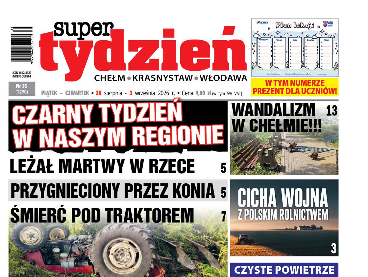 Najnowszy numer Super Tygodnia! Najważniejsze informacje! (28 sierpnia 2026)