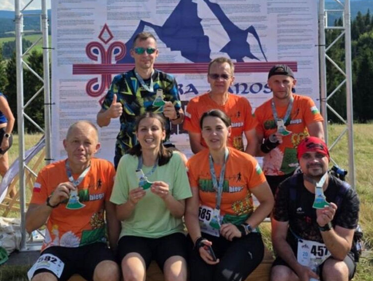 Nasi biegacze ścigali się w górach